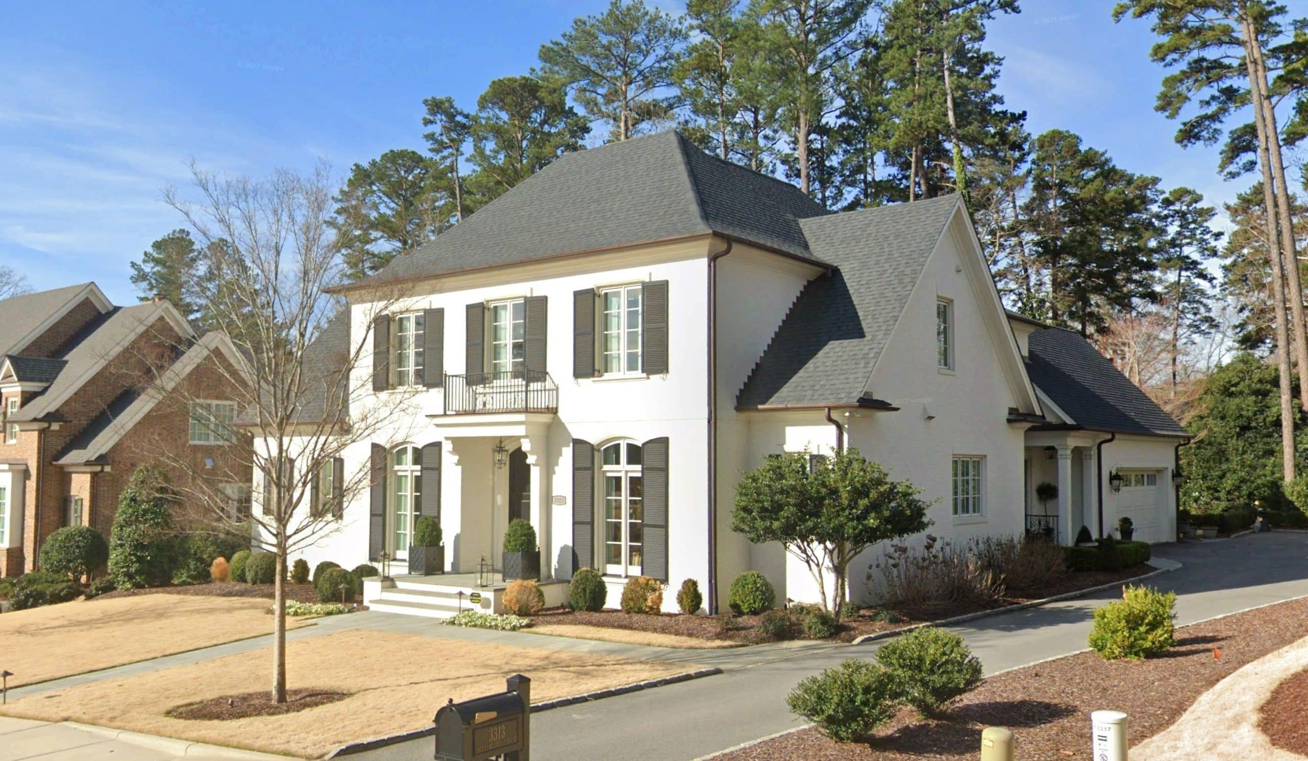 French Country house Blueprint - Architectural Designs & CAD Plan