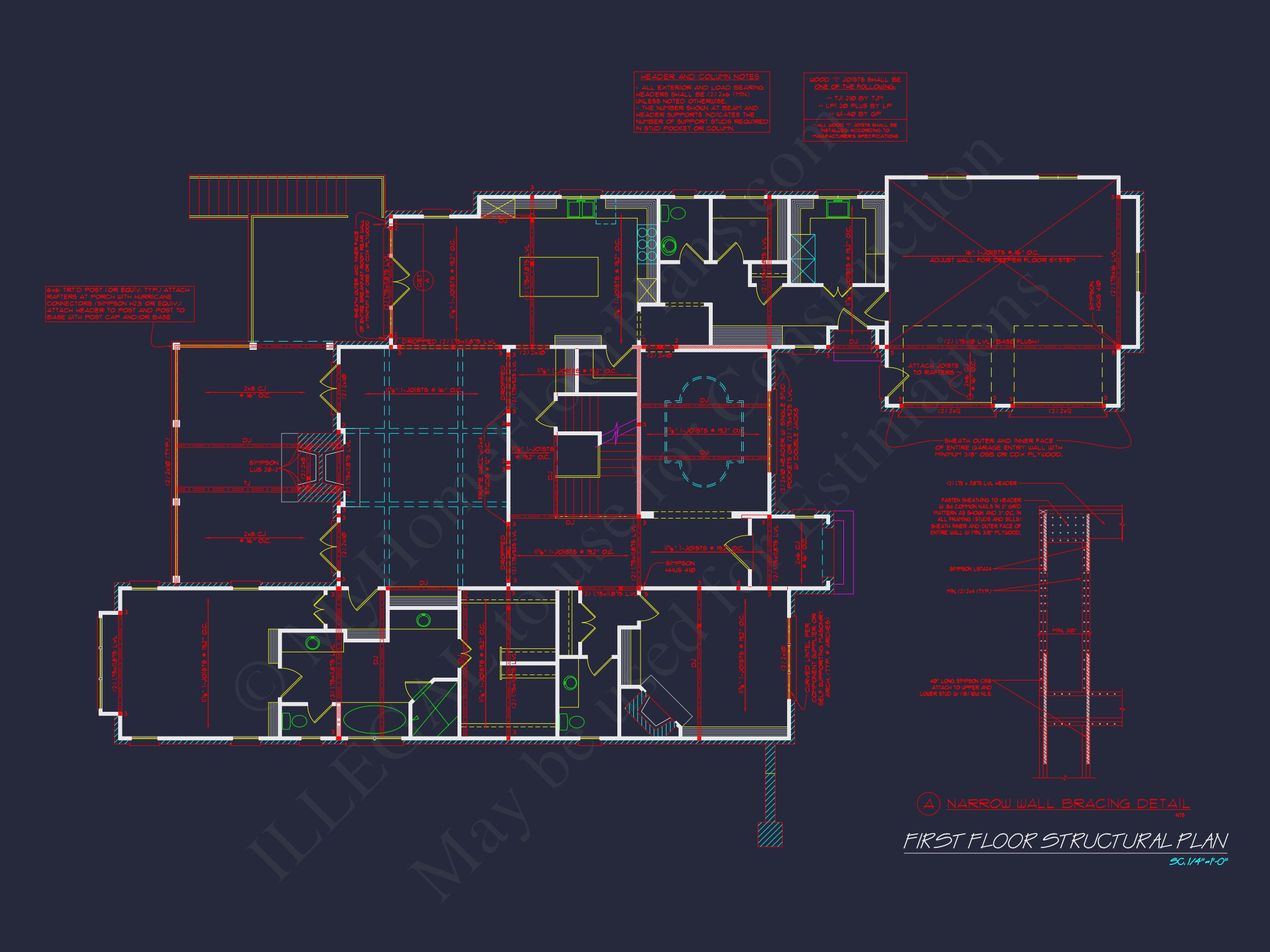 French Country house Plan with Blueprint for Modern Living