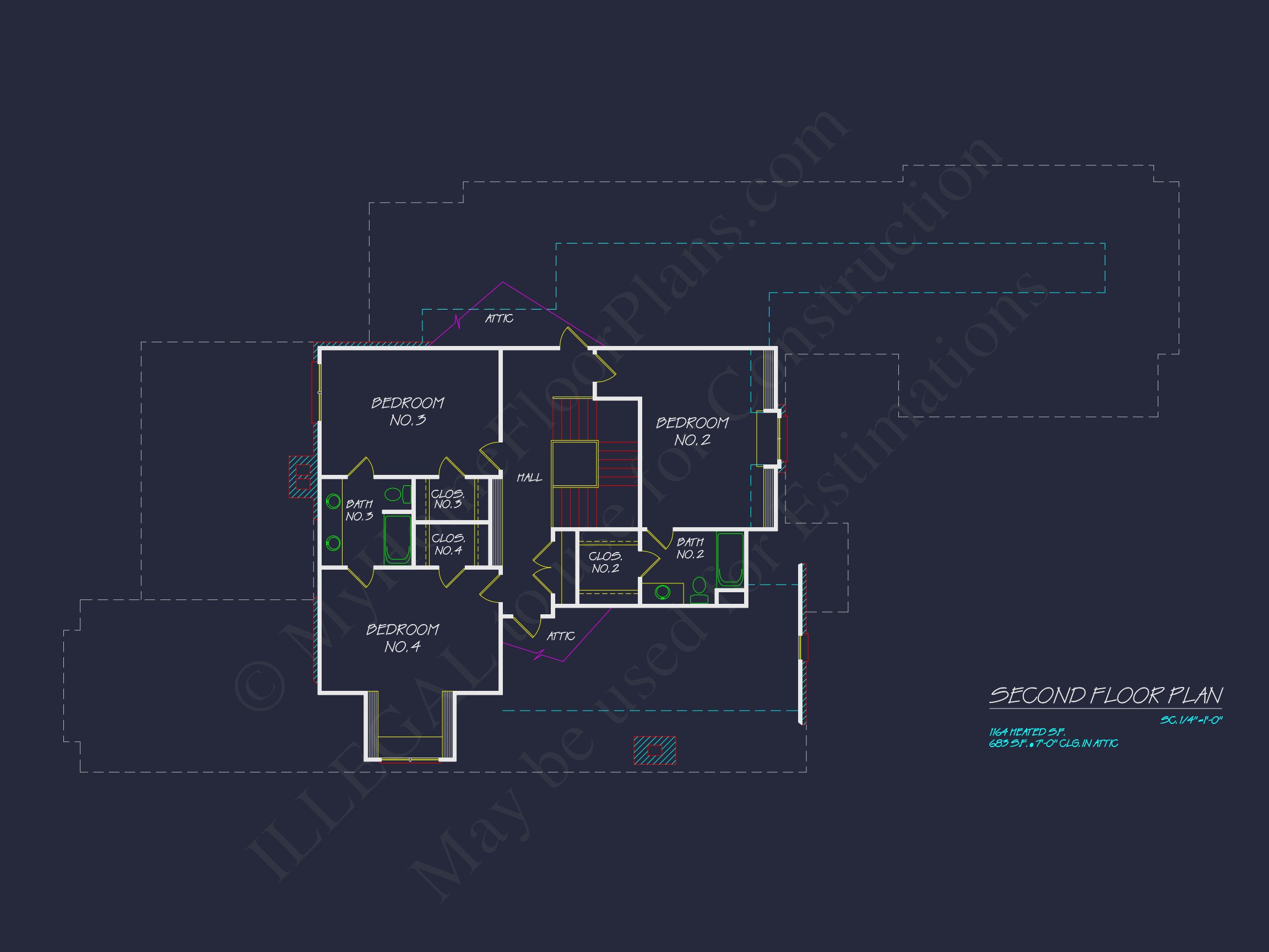 French Country house Plan with Blueprint for Modern Living