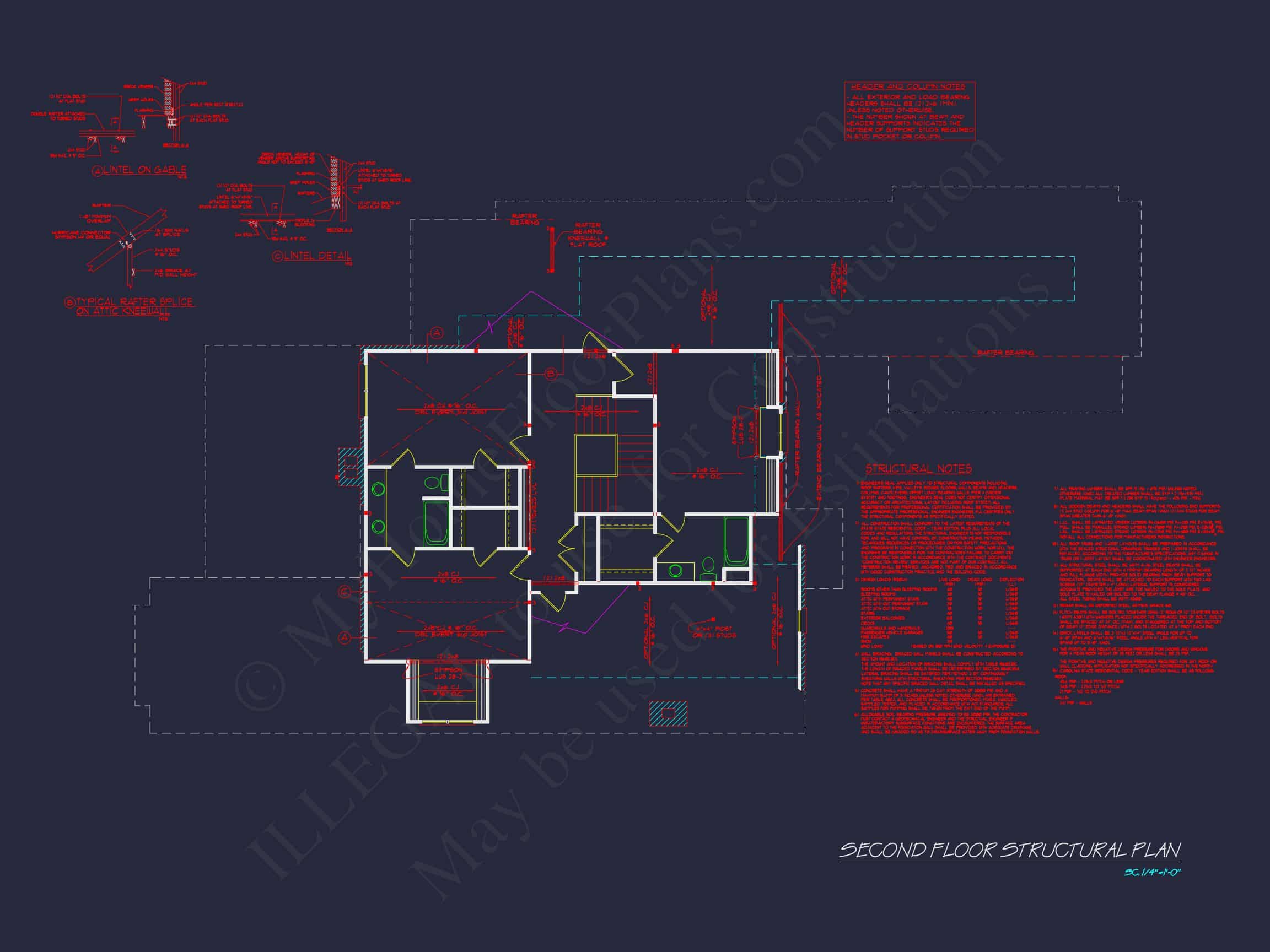 French Country house Plan with Blueprint for Modern Living