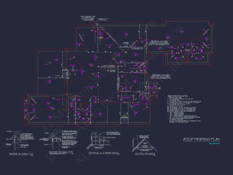 French Country house Plan with Blueprint for Modern Living