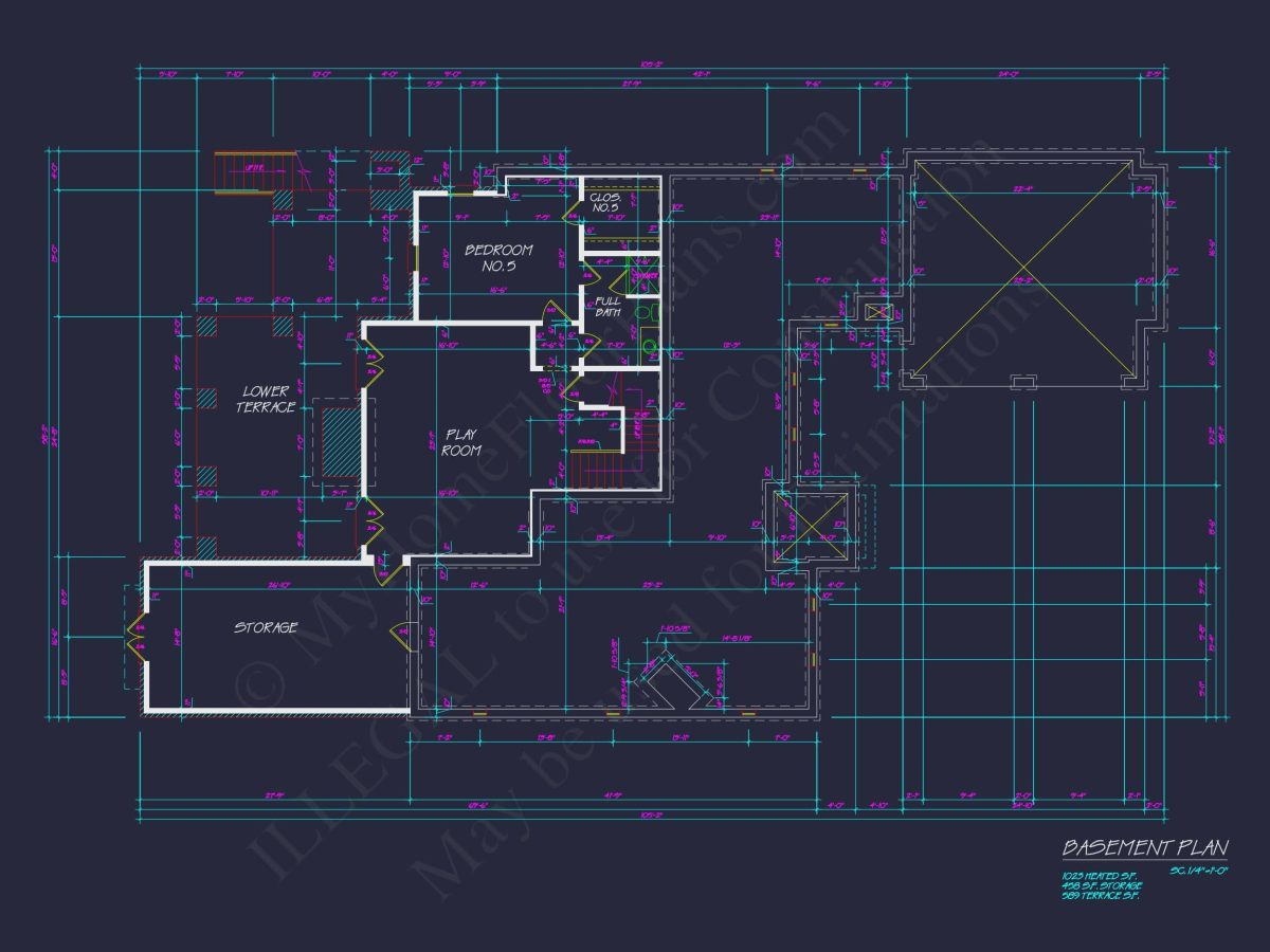 French Country house Plan with Blueprint for Modern Living