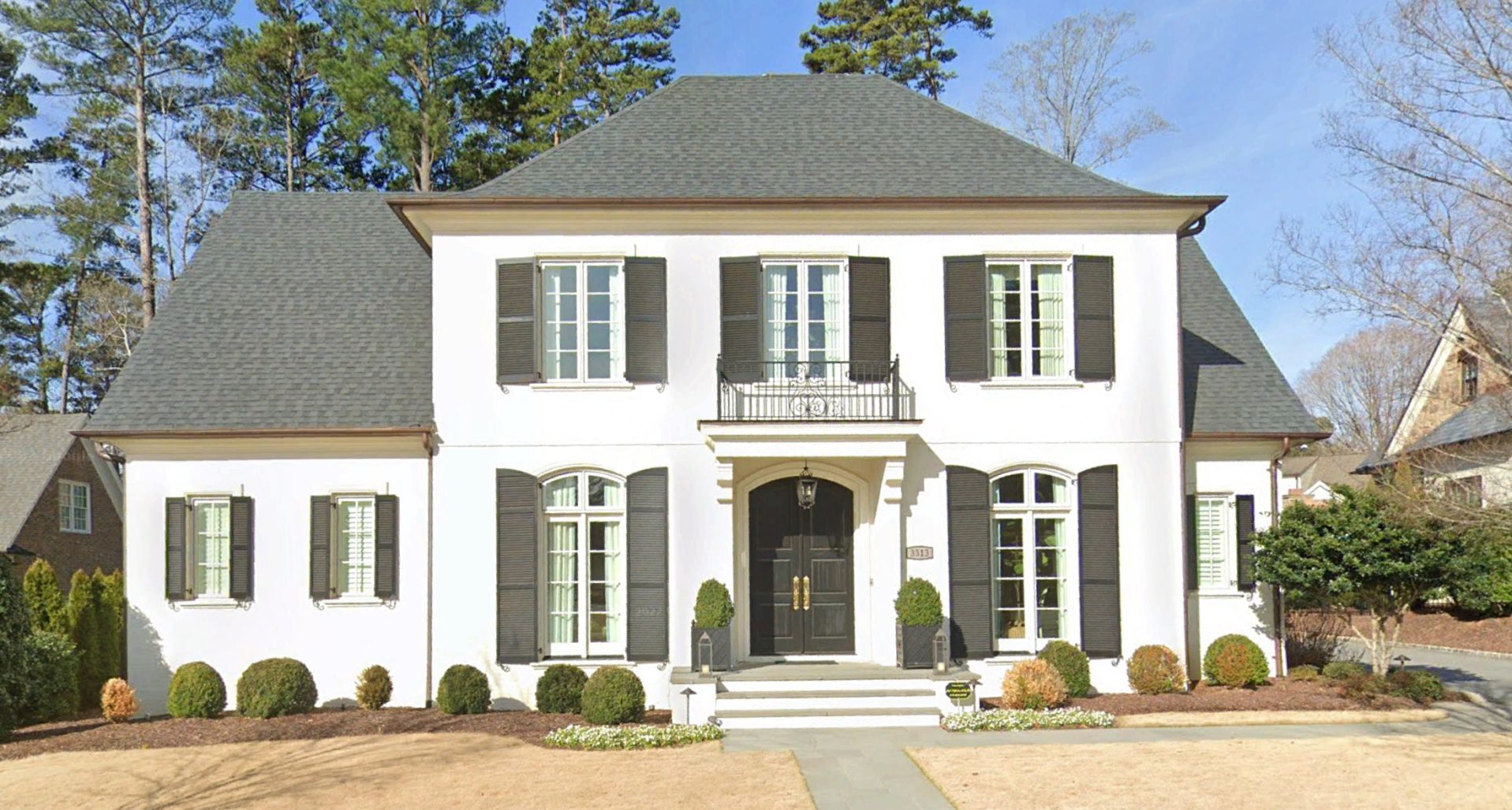 French Country house Plan with Spacious Floor Design & CAD