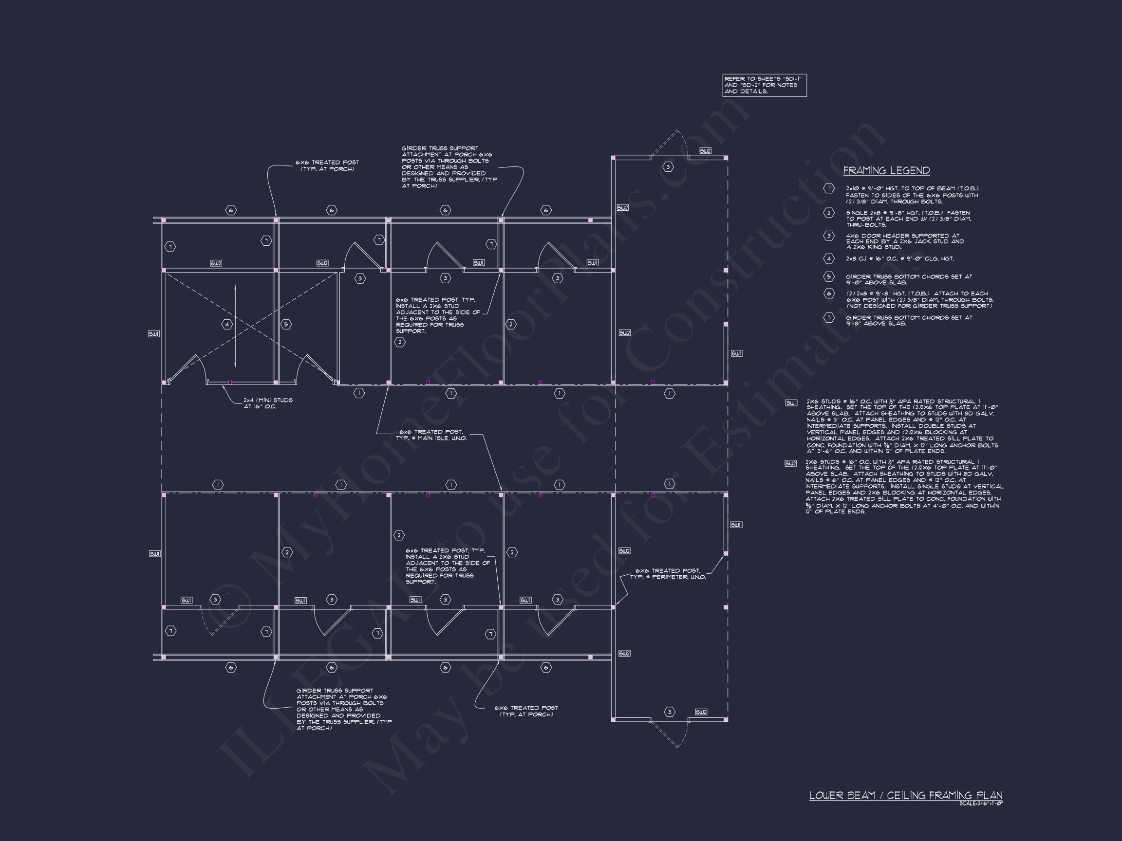 Functional Horse Stable Plan with Spacious Layout and Utility