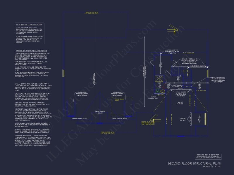 Garage Floor Plan CAD Designs with Traditional Architecture
