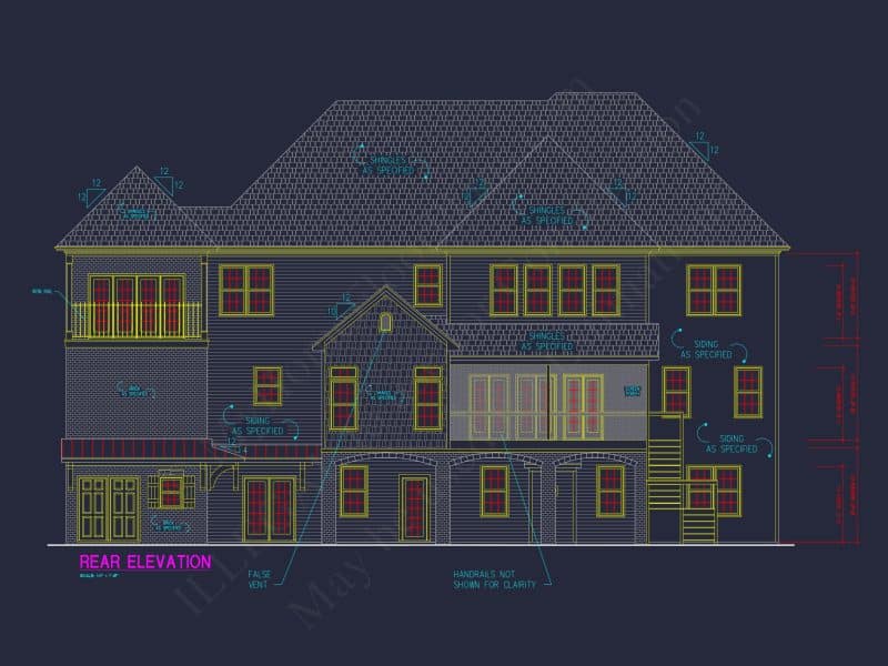 house Architecture Blueprint: CAD Floor Plan Designs