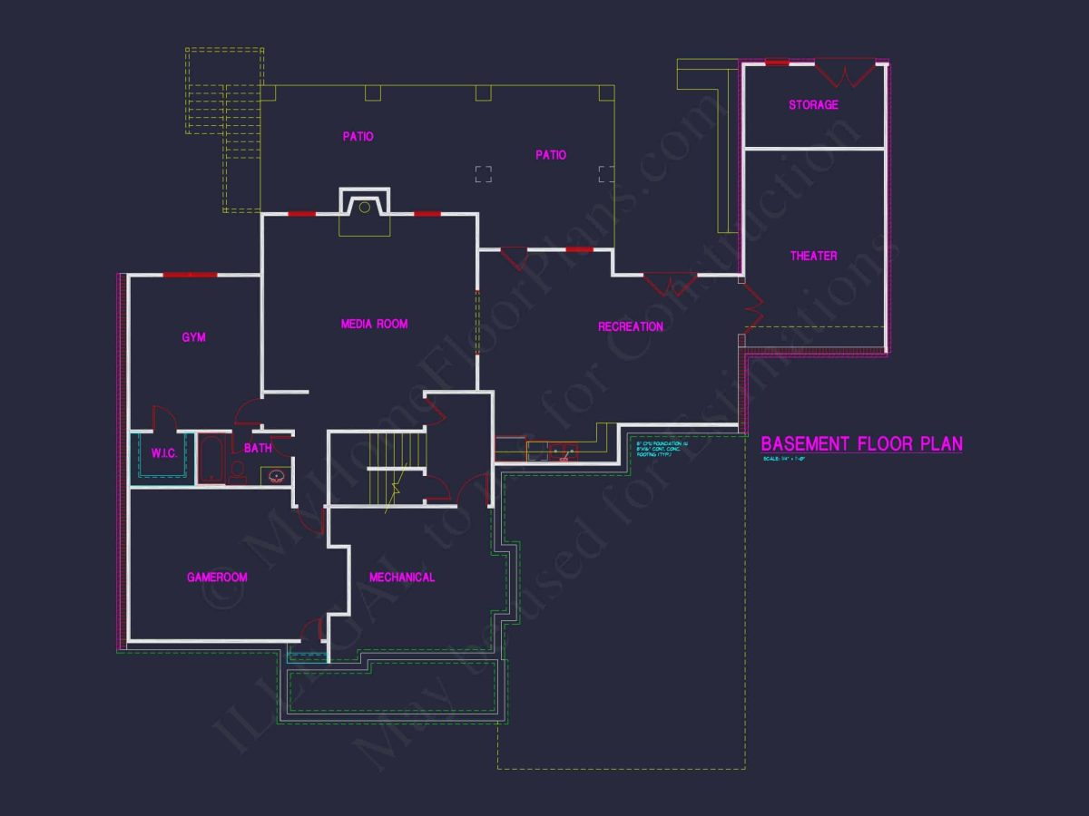 house Architecture Blueprint: CAD Floor Plan Designs
