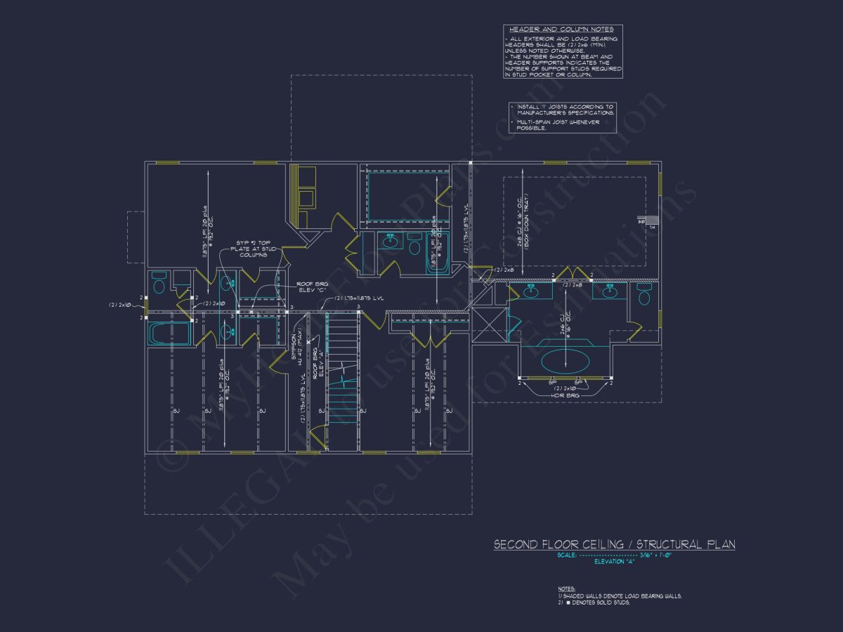 house Design Blueprint with Floor Plans and Architectural CAD