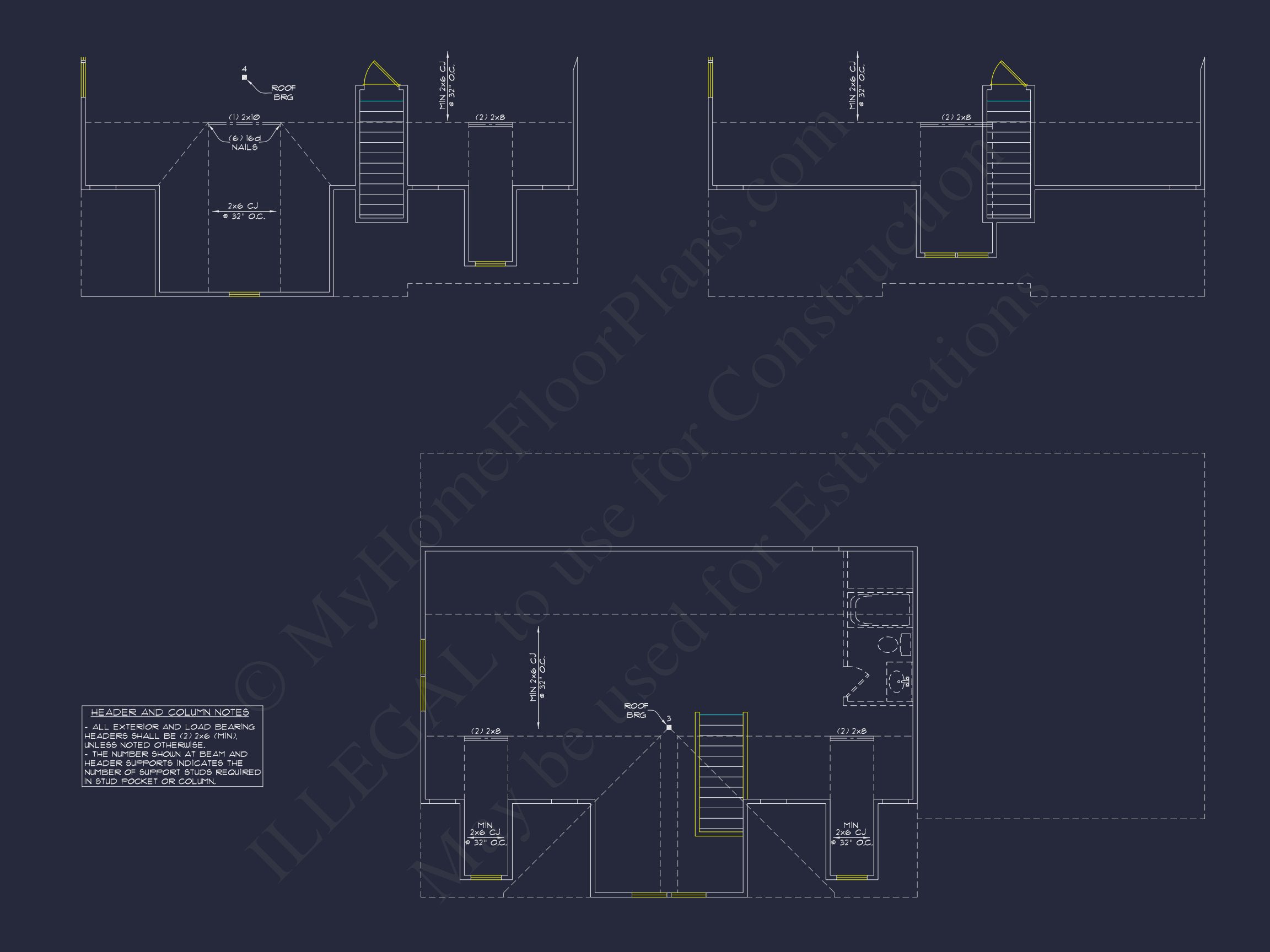 house Design Blueprint with Floor Plans and Architectural CAD