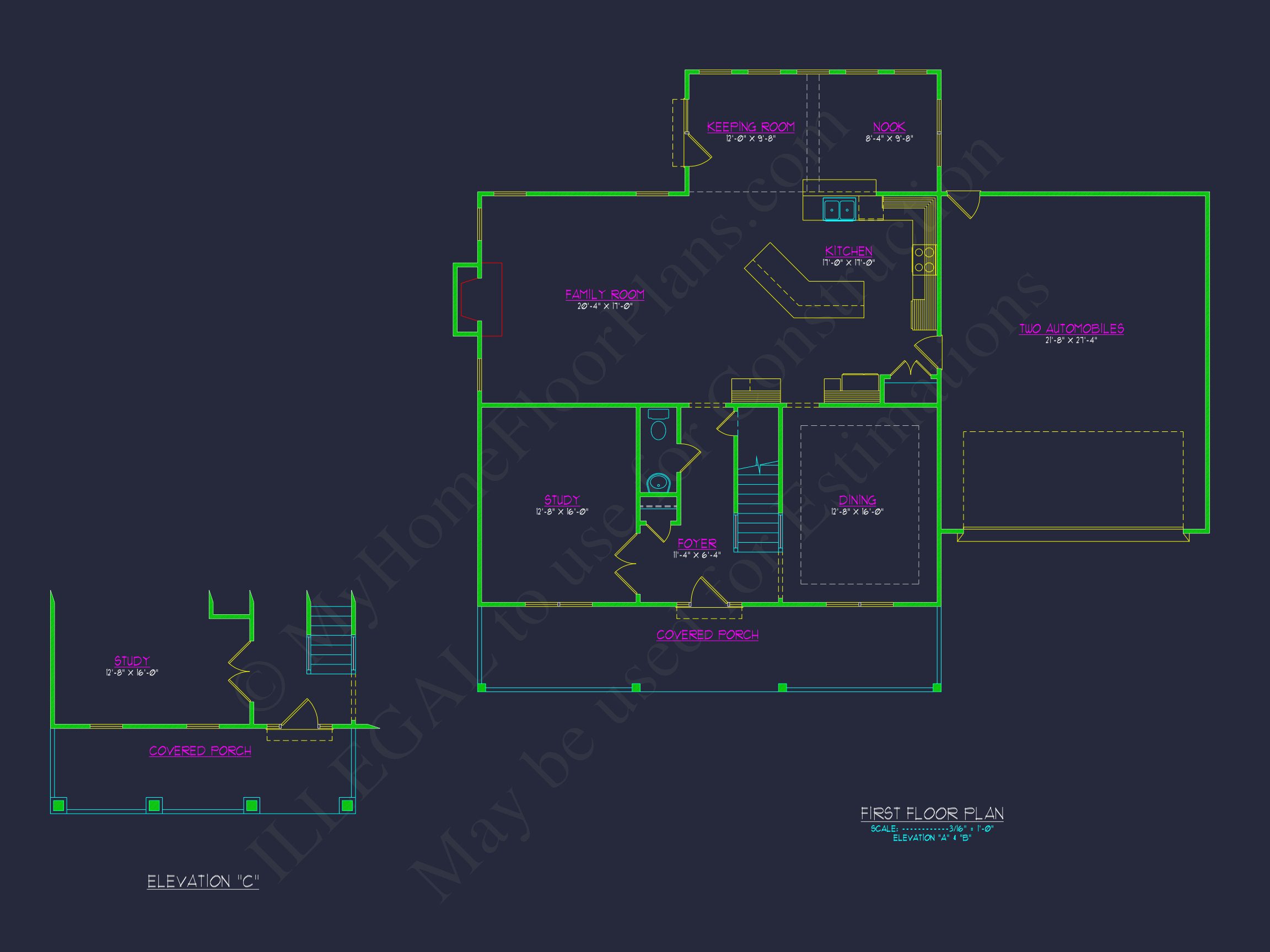 house Design Blueprint with Floor Plans and Architectural CAD