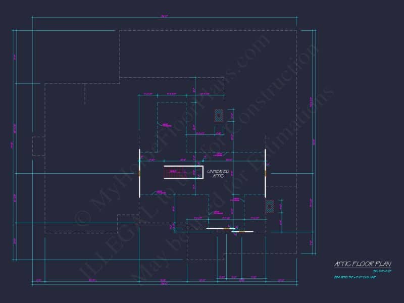 house Design and Blueprint for Unique 3-Story Colonial Revival