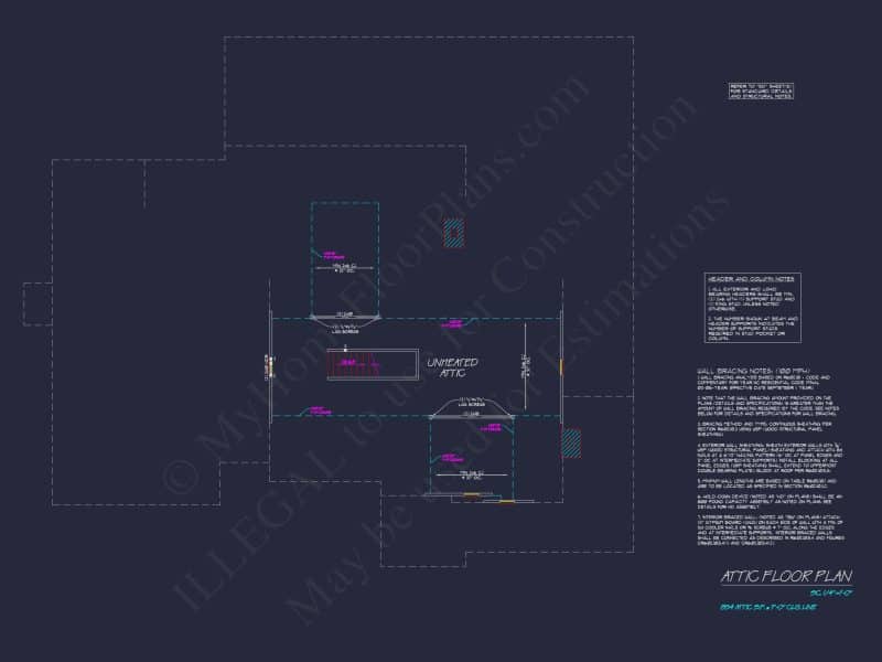 house Design and Blueprint for Unique 3-Story Colonial Revival