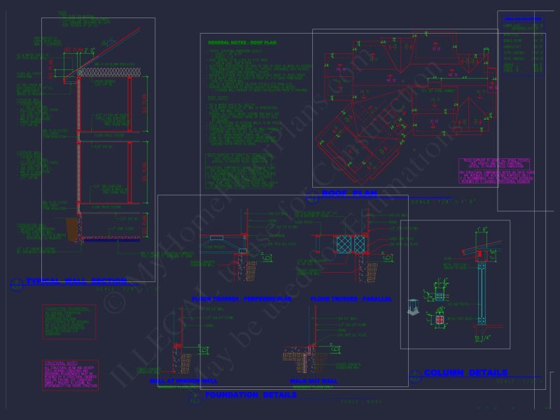 house Designs: 1.5-Story Craftsman Blueprint with Open Floor Plan