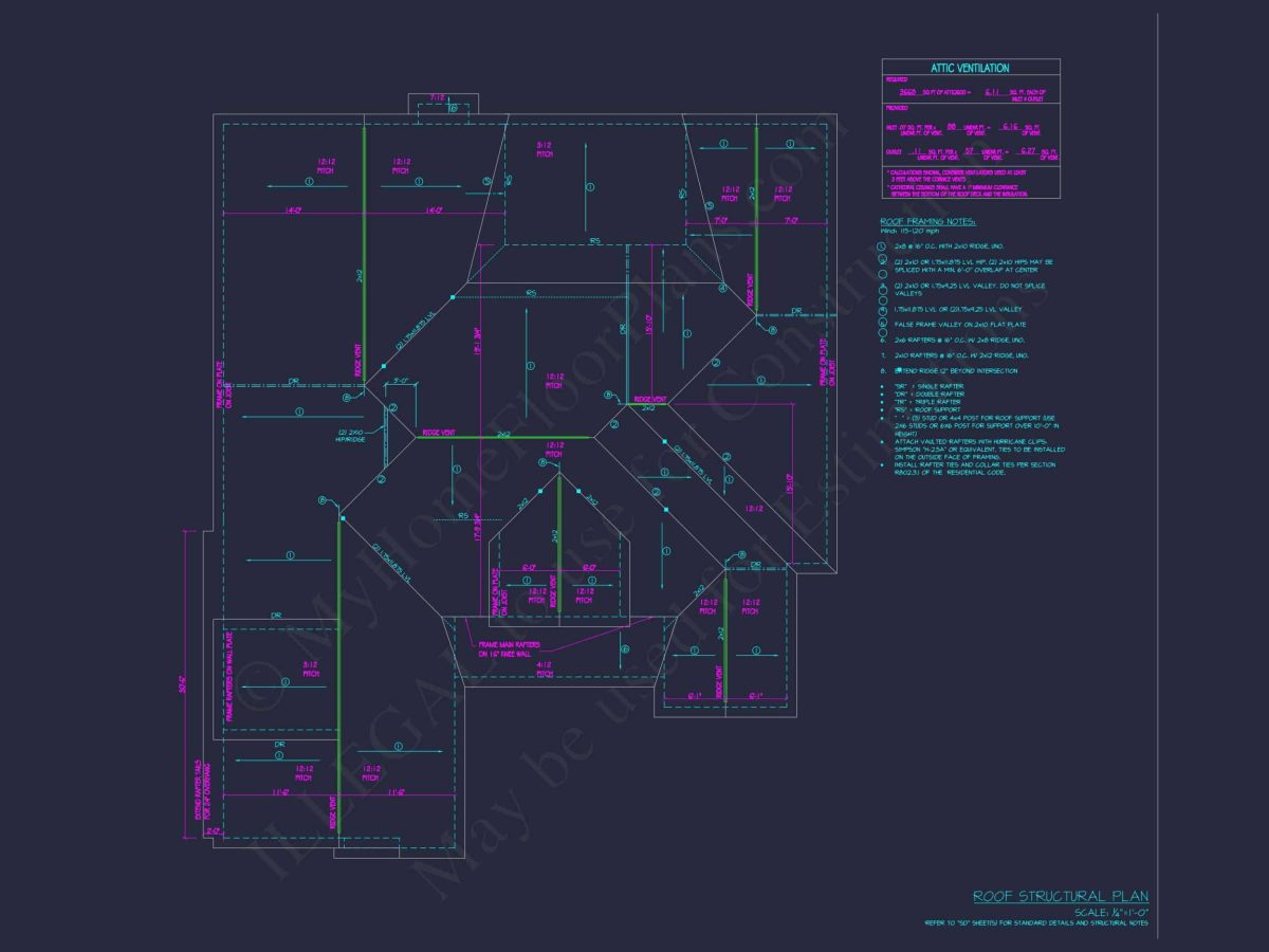 house Floor Plan: Architectural Blueprint with CAD Designs