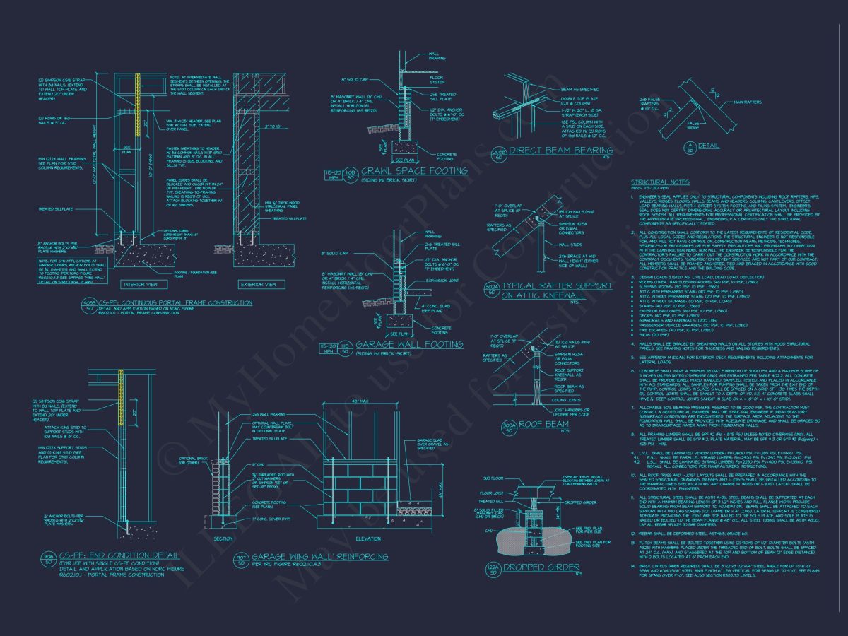 house Floor Plan: Architectural Blueprint with CAD Designs