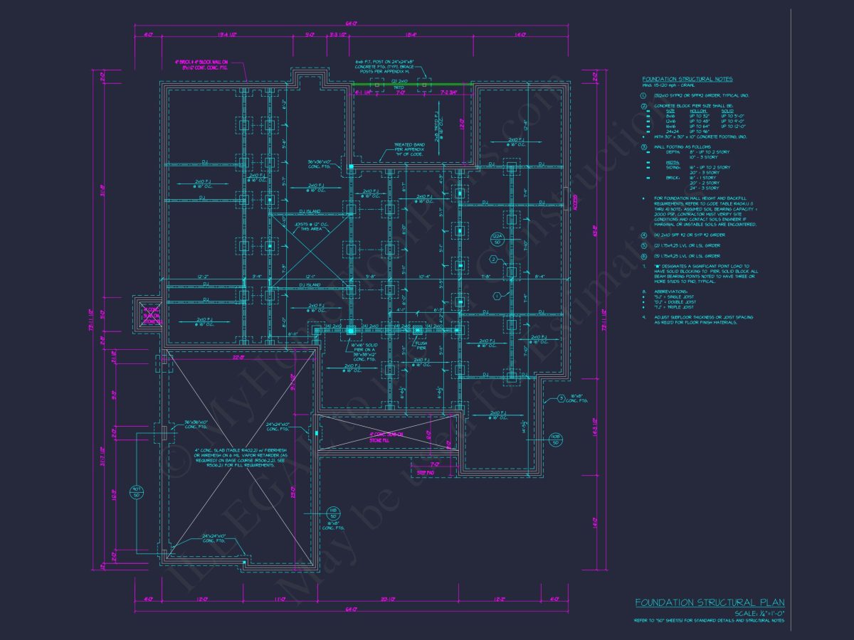 house Floor Plan: Architectural Blueprint with CAD Designs