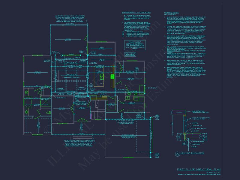house Floor Plan Design with Blueprint & CAD Architecture