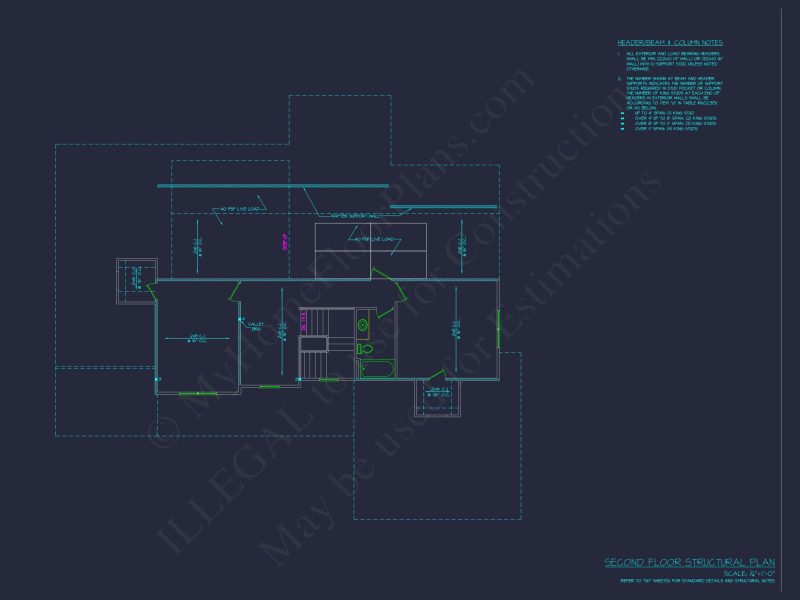 house Floor Plan Design with Blueprint & CAD Architecture