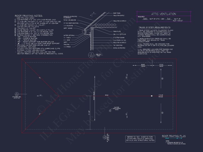 house Floor Plan with 2 Bedrooms