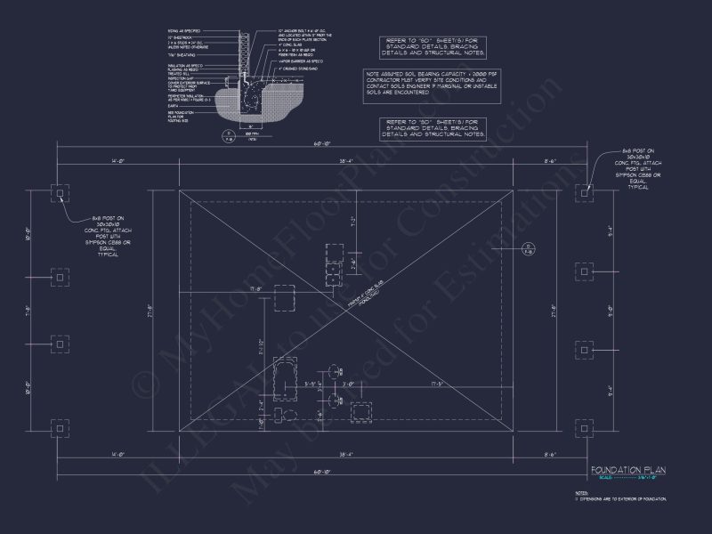 1061 Sq. Ft. Blueprint CAD Designs