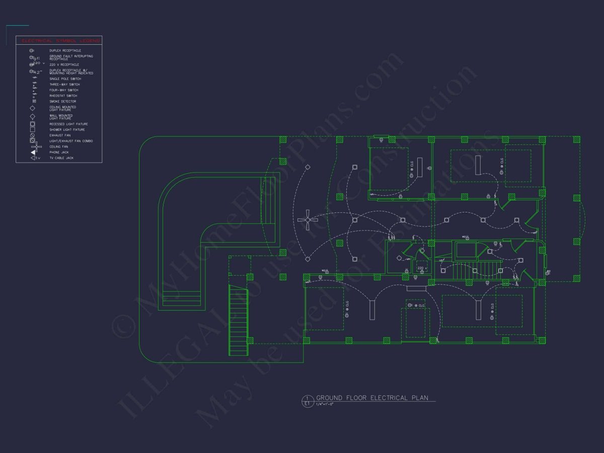 house Floor Plan with CAD Blueprints & Coastal Architecture Designs