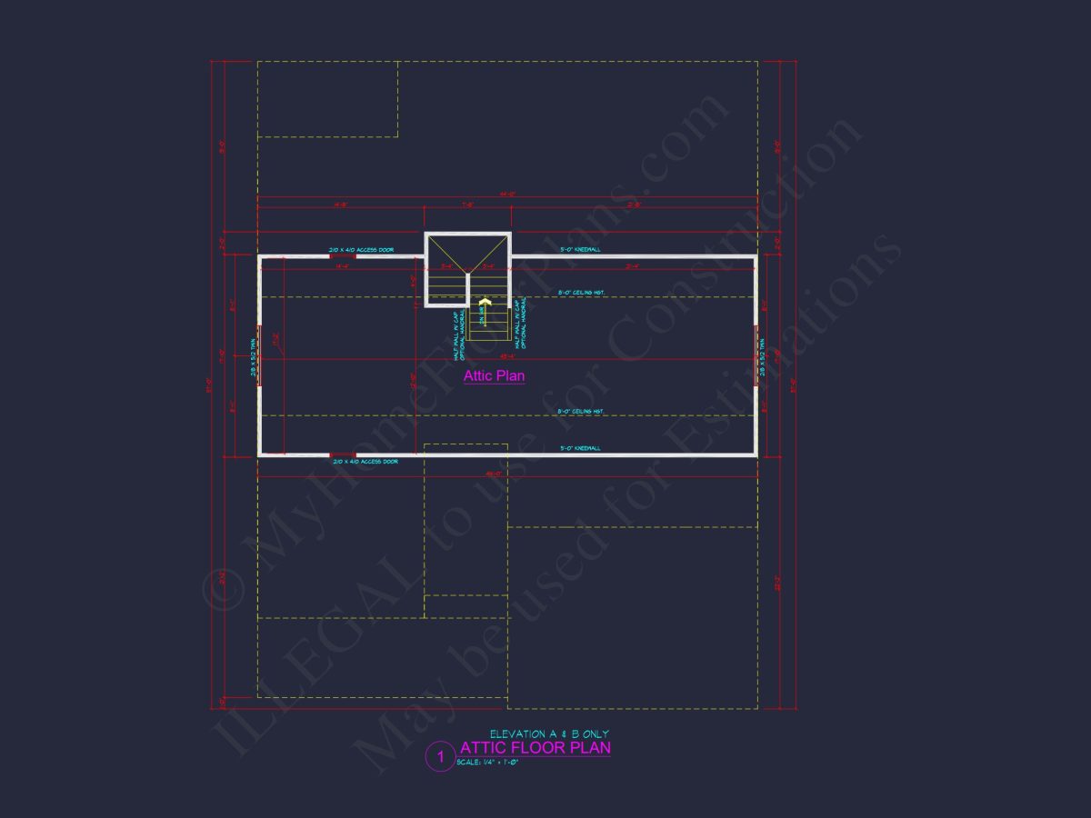 house Plan Blueprint: Large Architecture Designs w/ CAD