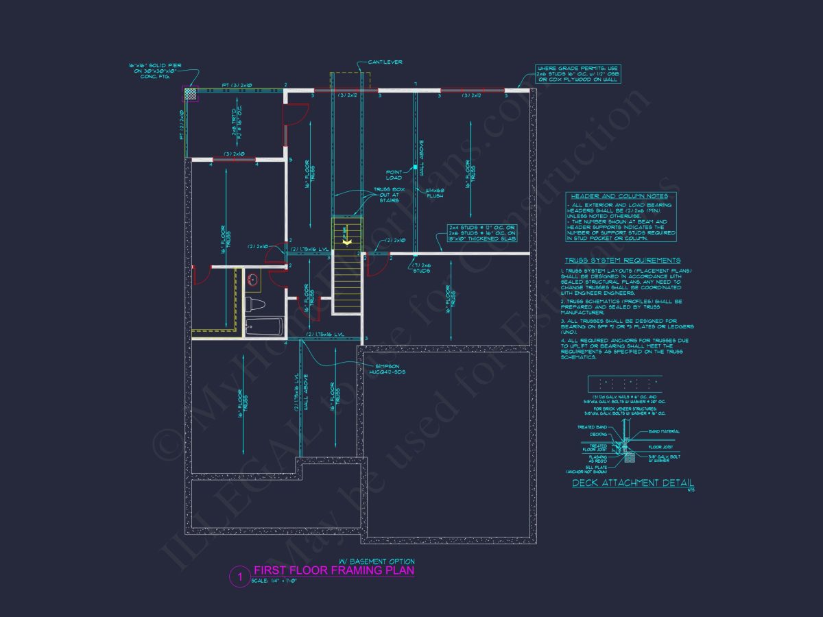 house Plan Blueprint: Large Architecture Designs w/ CAD