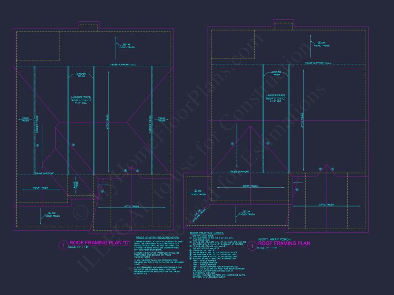house Plan Blueprint: Large Architecture Designs w/ CAD