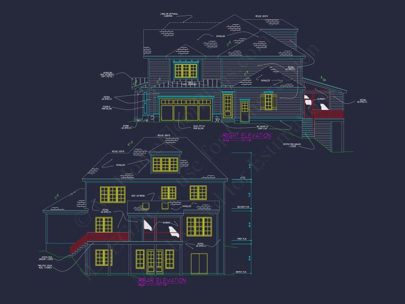 house Plan Blueprint with Stunning CAD Designs