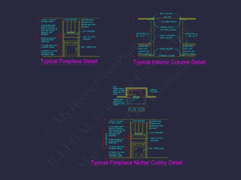 house Plan CAD Design with Floor Plans & Blueprints