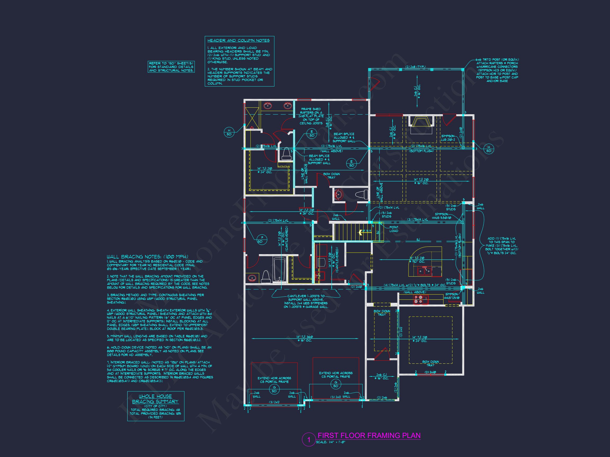 house Plan Design with Floor Plan,CAD Blueprint,and Architecture