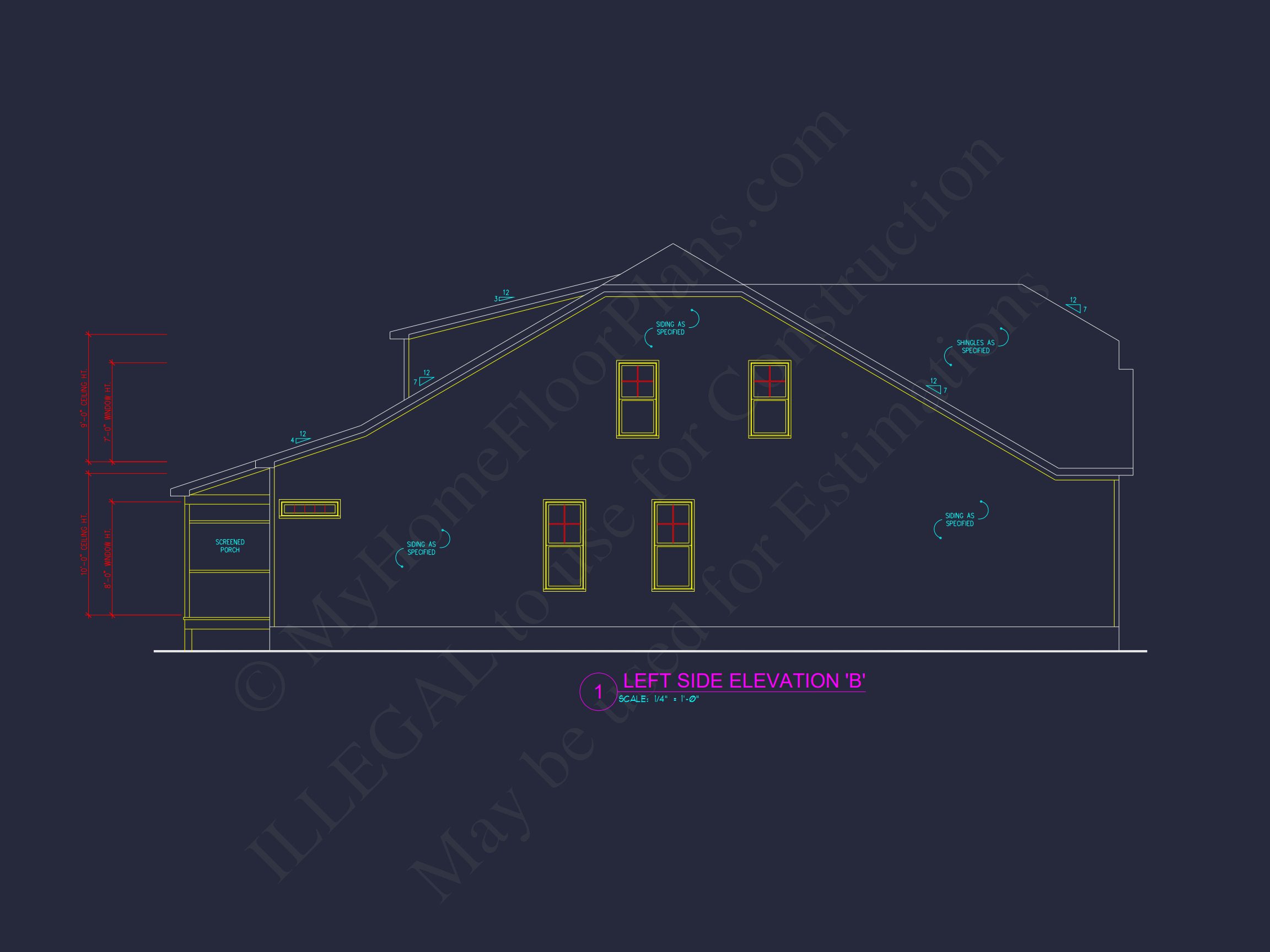 house Plan Design with Floor Plan,CAD Blueprint,and Architecture