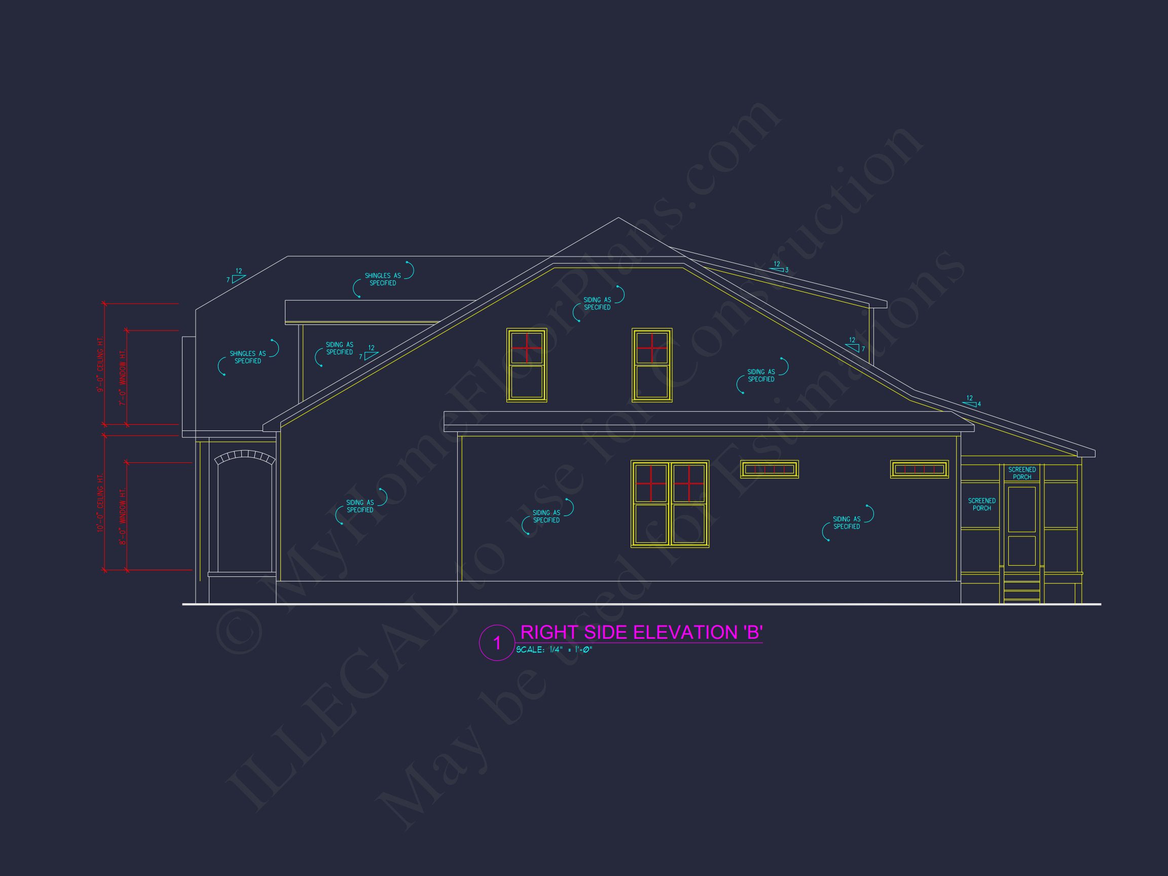 house Plan Design with Floor Plan,CAD Blueprint,and Architecture