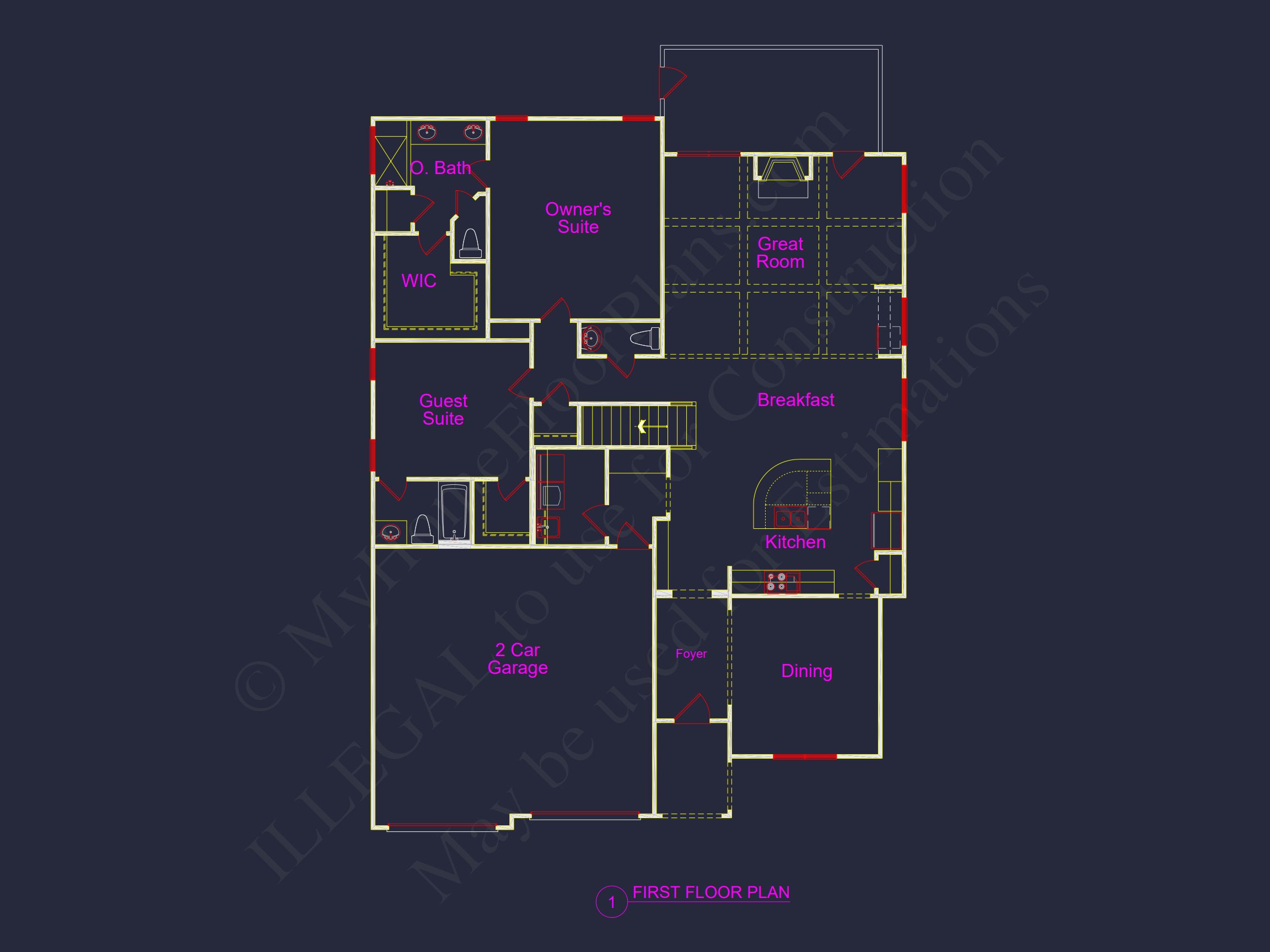 house Plan Design with Floor Plan,CAD Blueprint,and Architecture