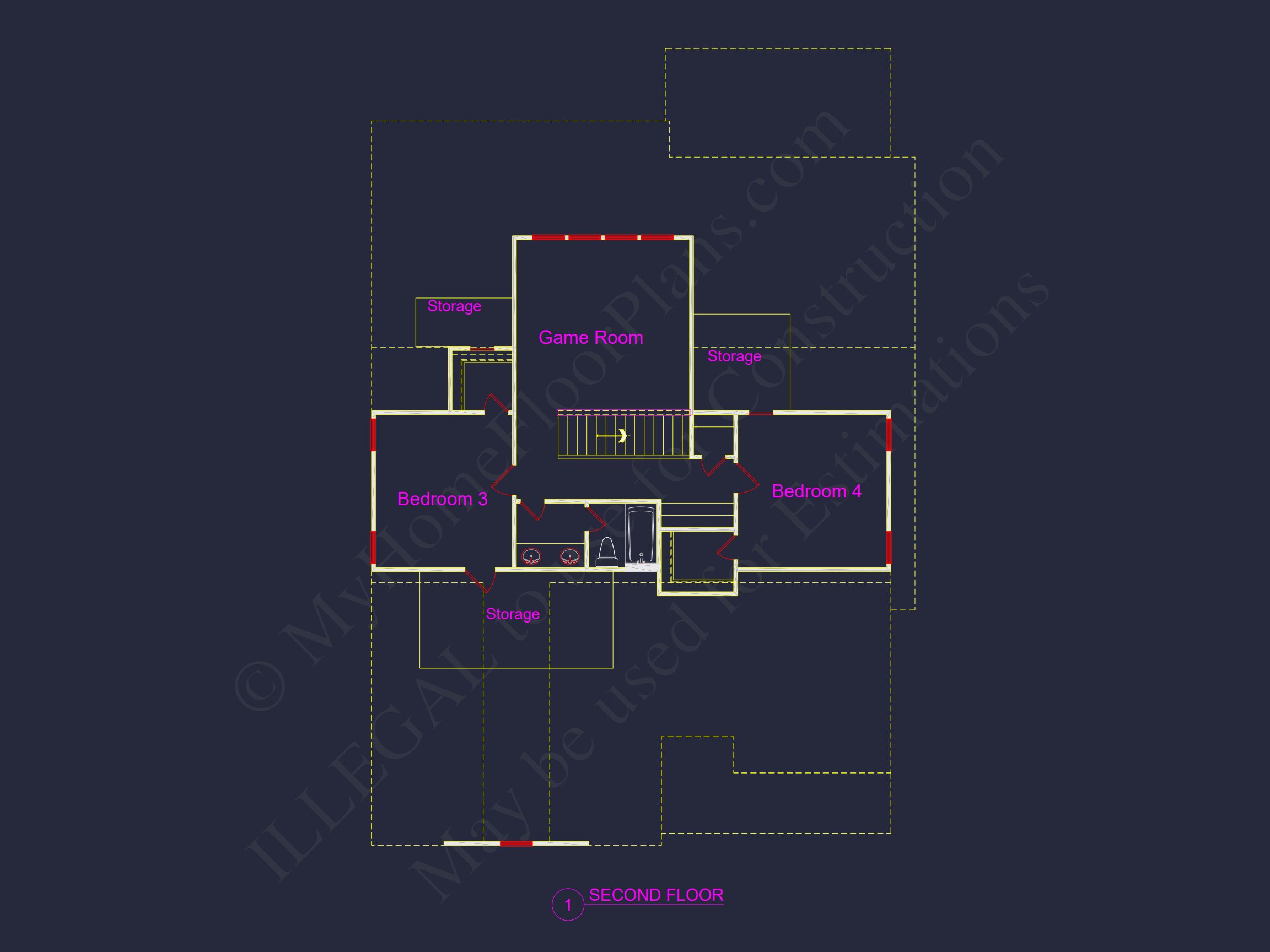 house Plan Design with Floor Plan,CAD Blueprint,and Architecture