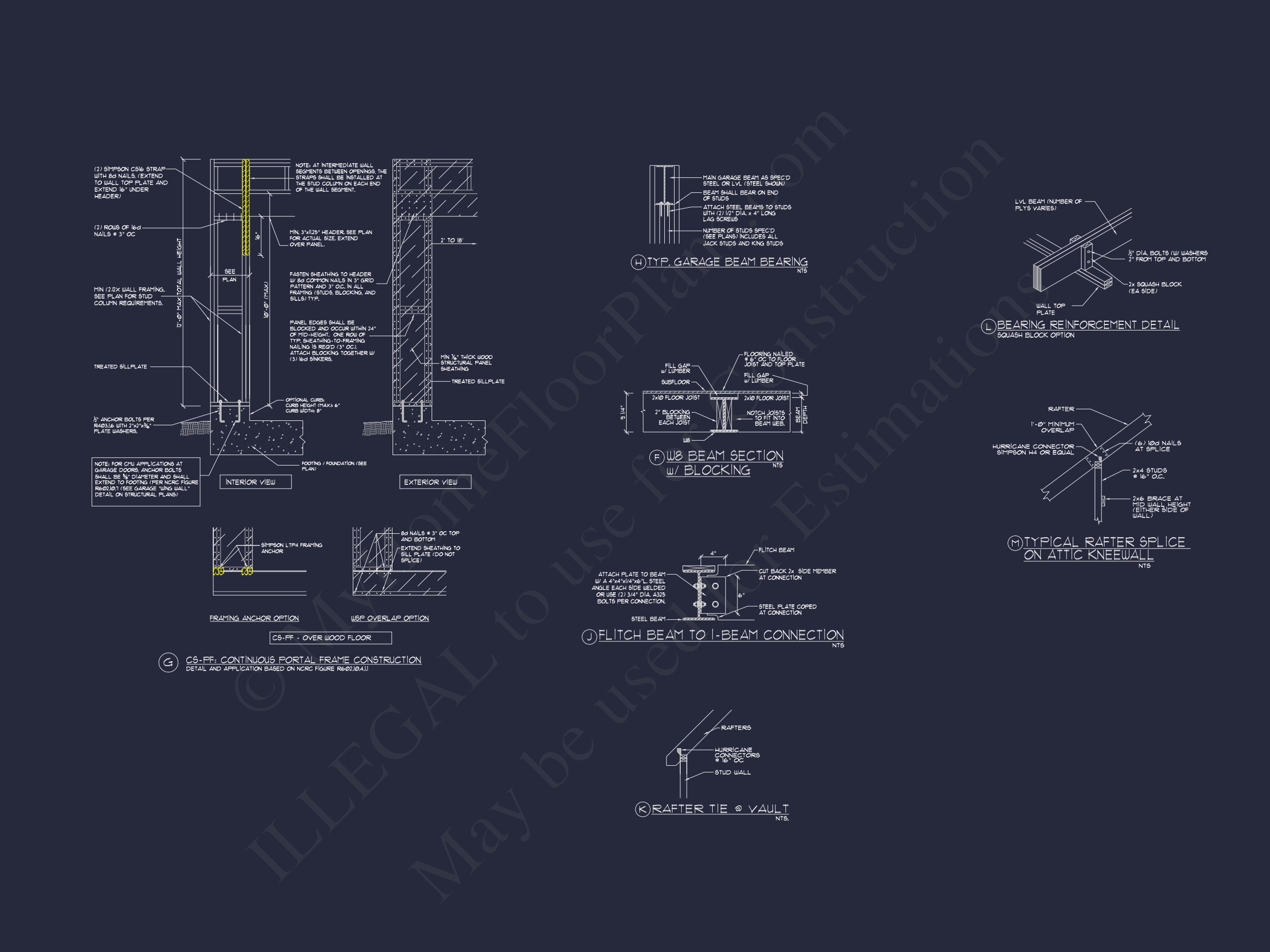 Home Plan Designs: Spacious 2-Story CAD Floor Plan Blueprint