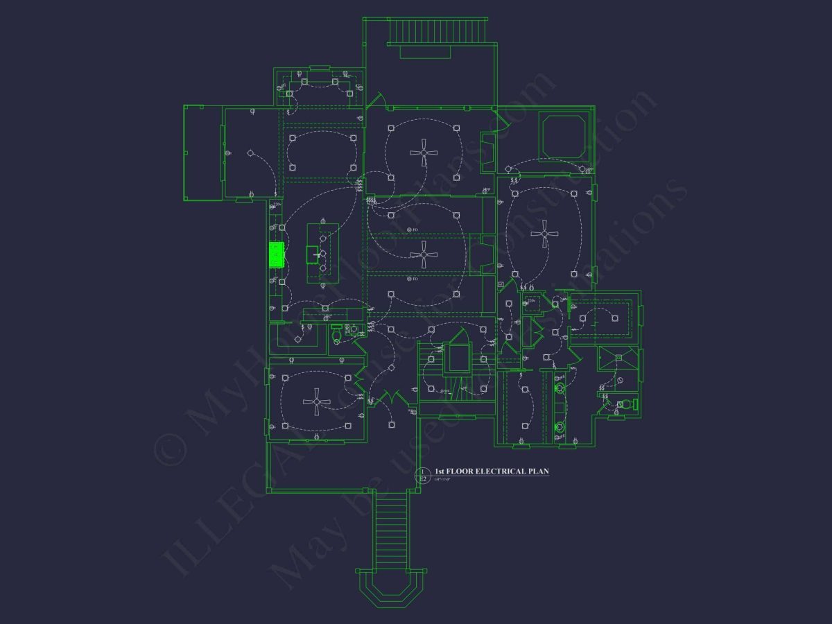 house Plan with Complete Floor Blueprint Designs