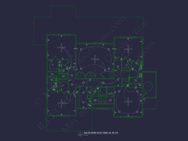 house Plan with Complete Floor Blueprint Designs