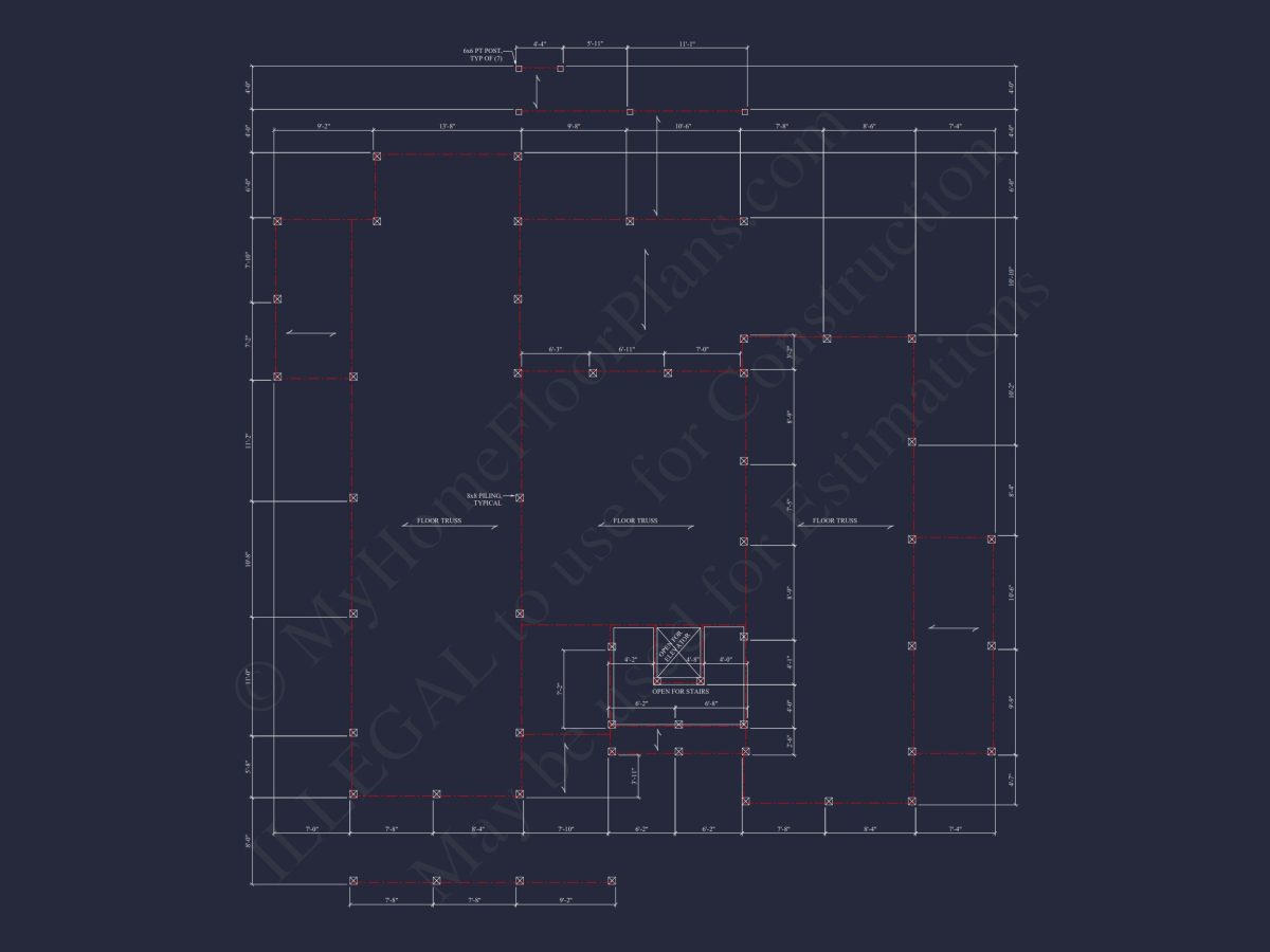 house Plan with Complete Floor Blueprint Designs