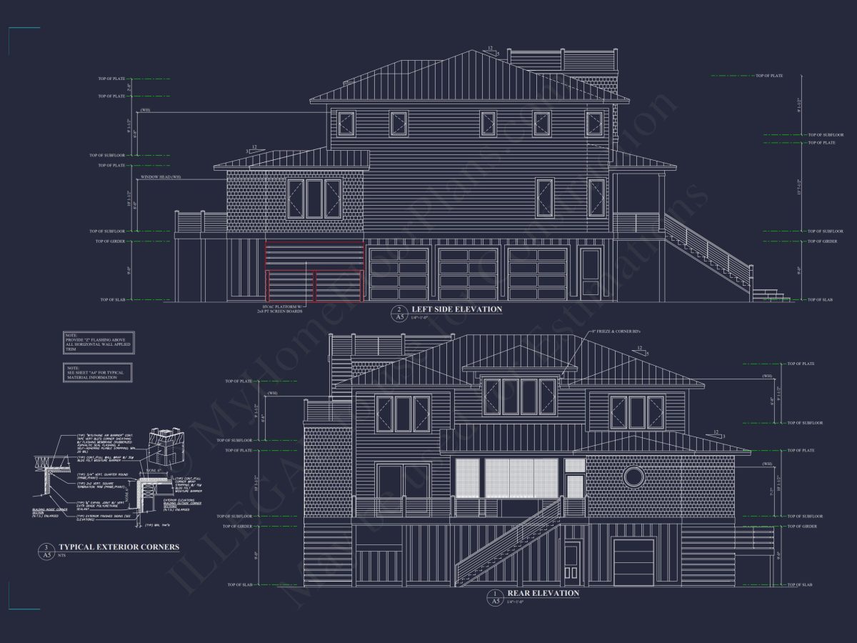 house Plan with Complete Floor Blueprint Designs