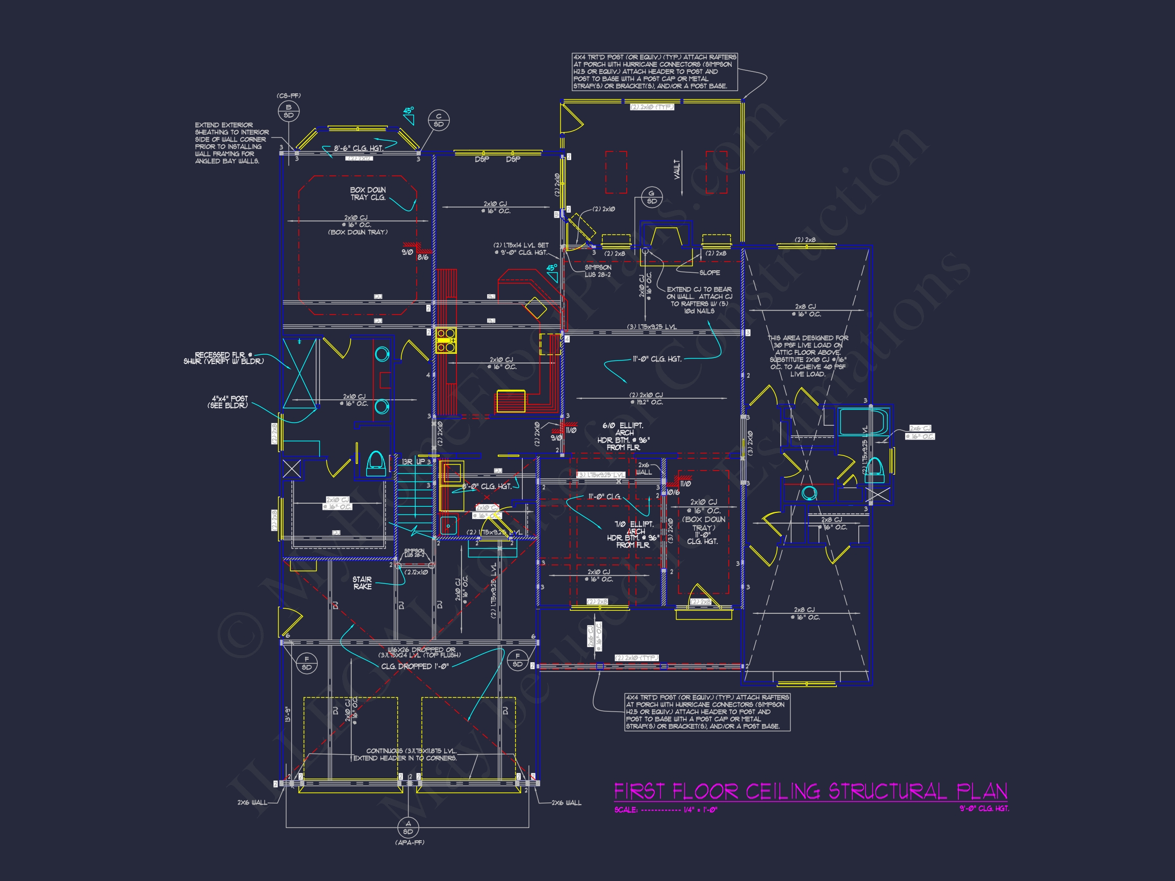 Home Plan with Floor Plan,Blueprint,CAD & Designs