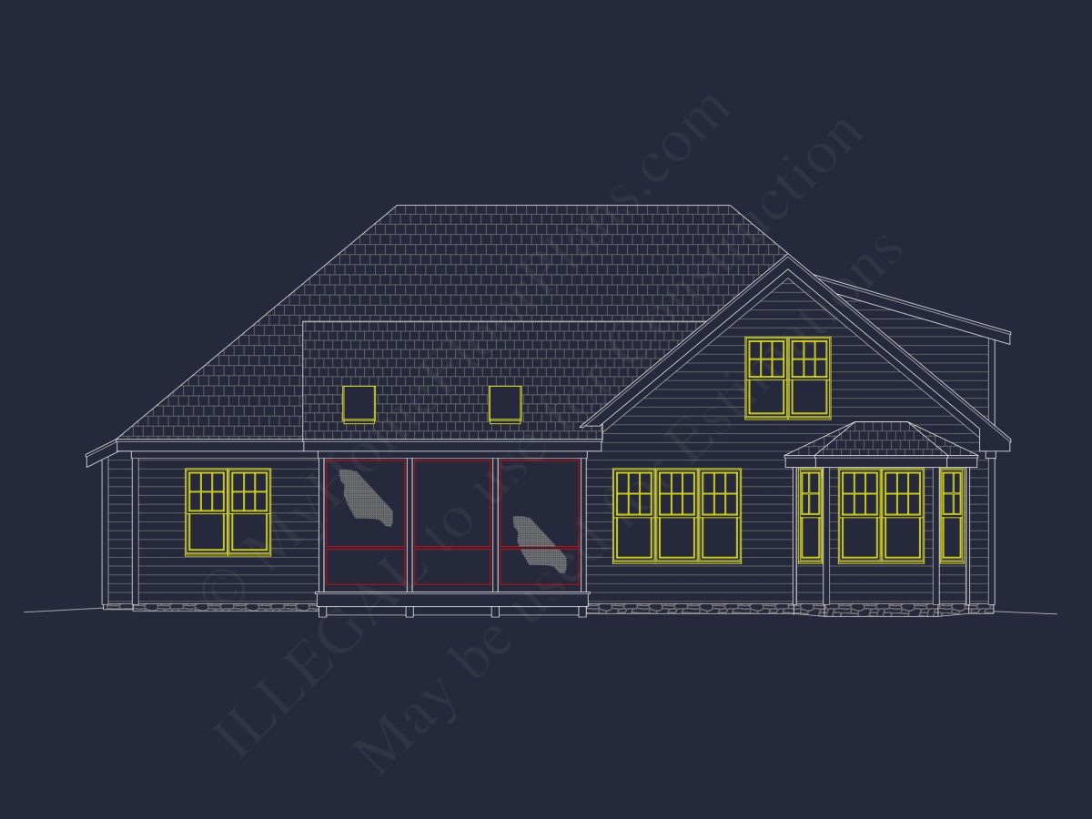 house Plan with Floor Plan, Blueprint, CAD & Designs