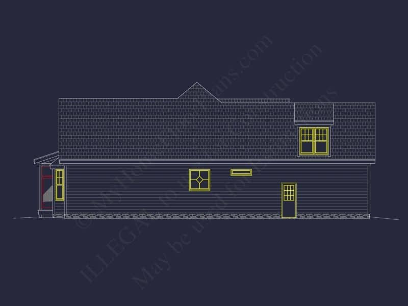 house Plan with Floor Plan, Blueprint, CAD & Designs