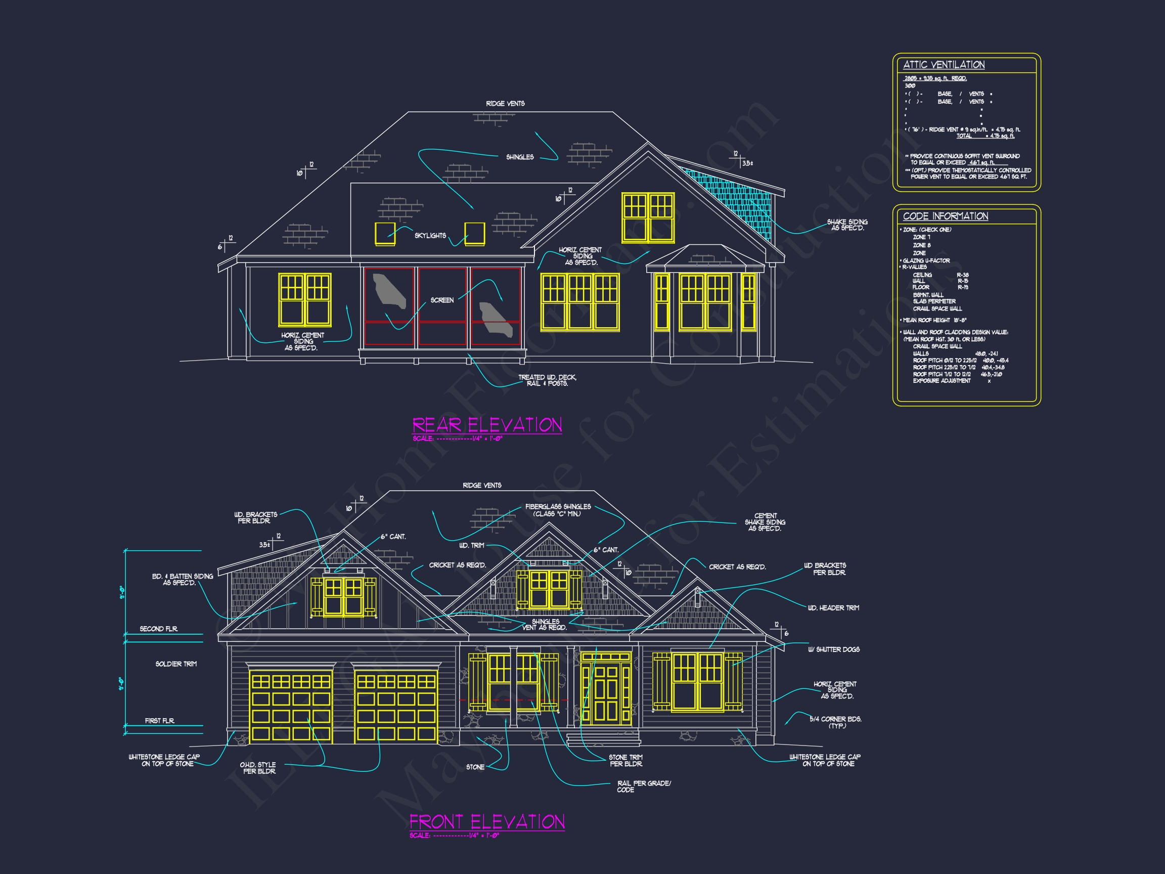 Home Plan with Floor Plan,Blueprint,CAD & Designs