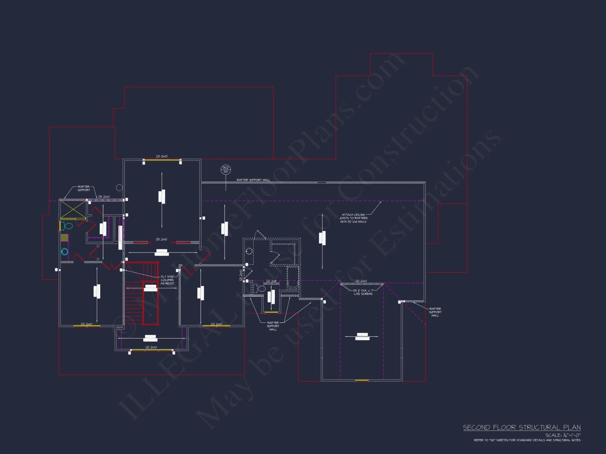 house Plan with Spacious CAD Designs and Architectural Blueprint