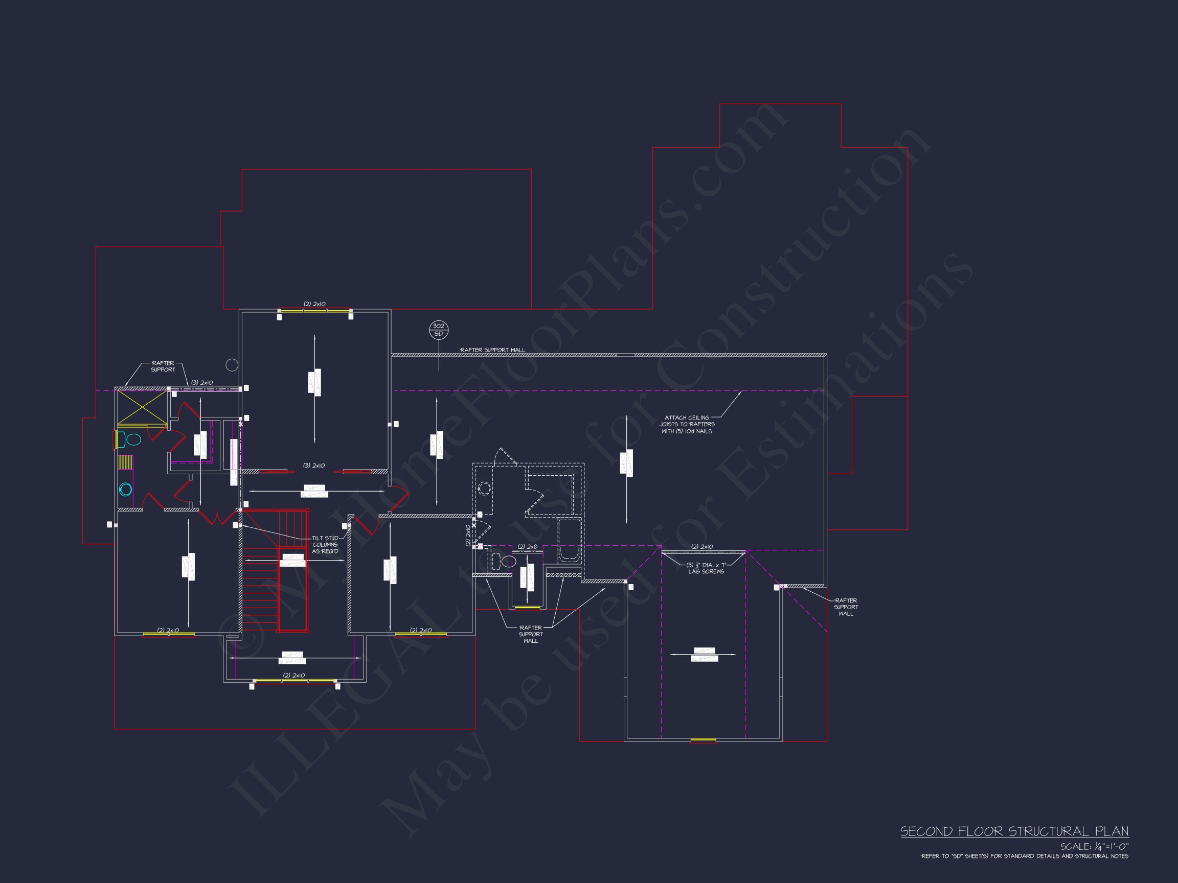 house Plan with Spacious CAD Designs and Architectural Blueprint