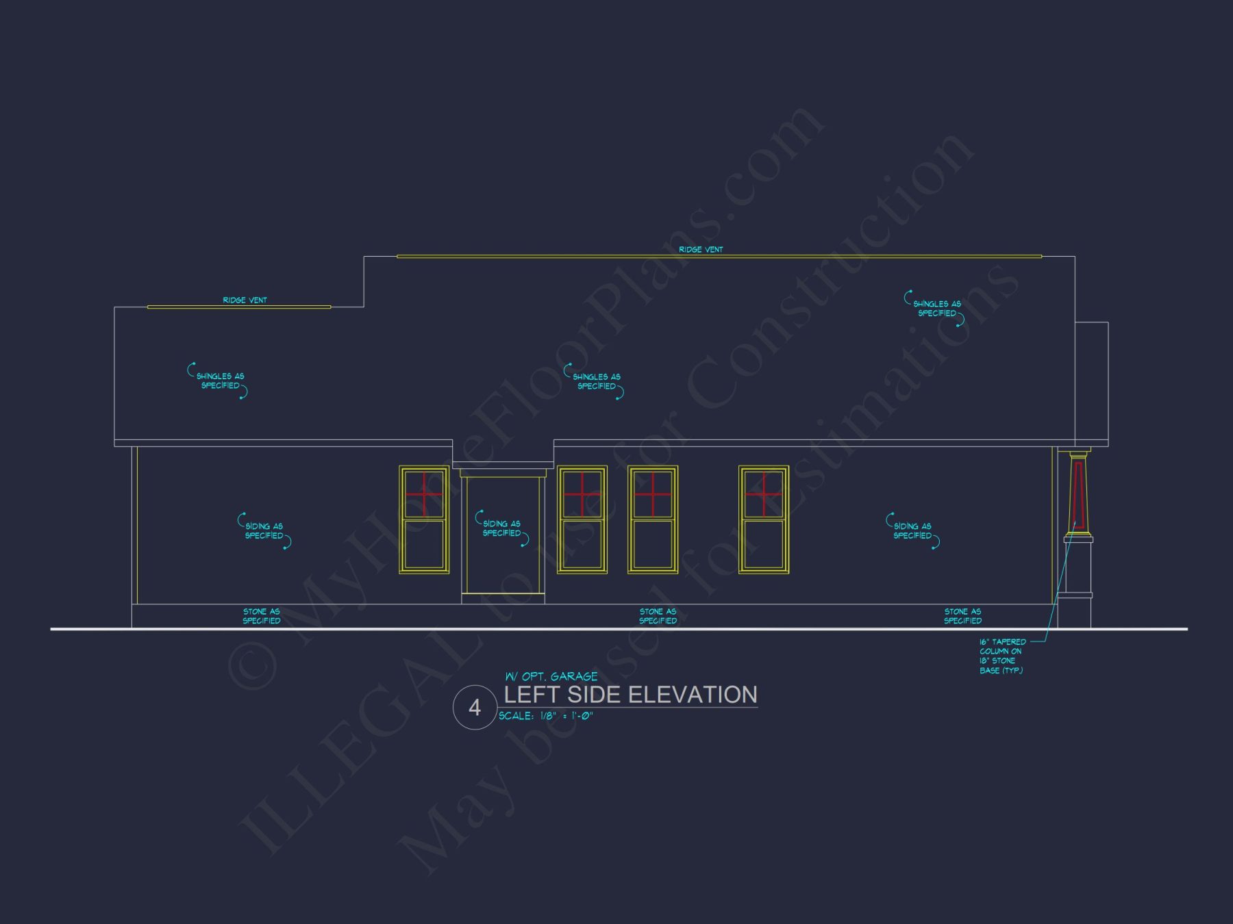 house floor plan blueprint: CAD architecture designs