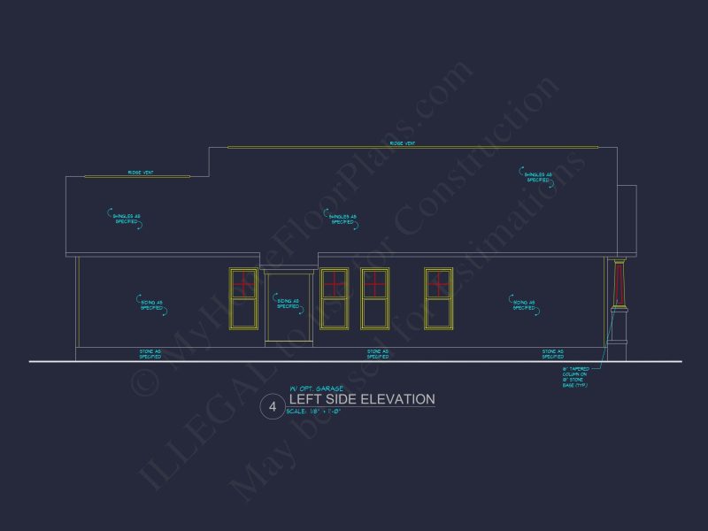 house floor plan blueprint: CAD architecture designs