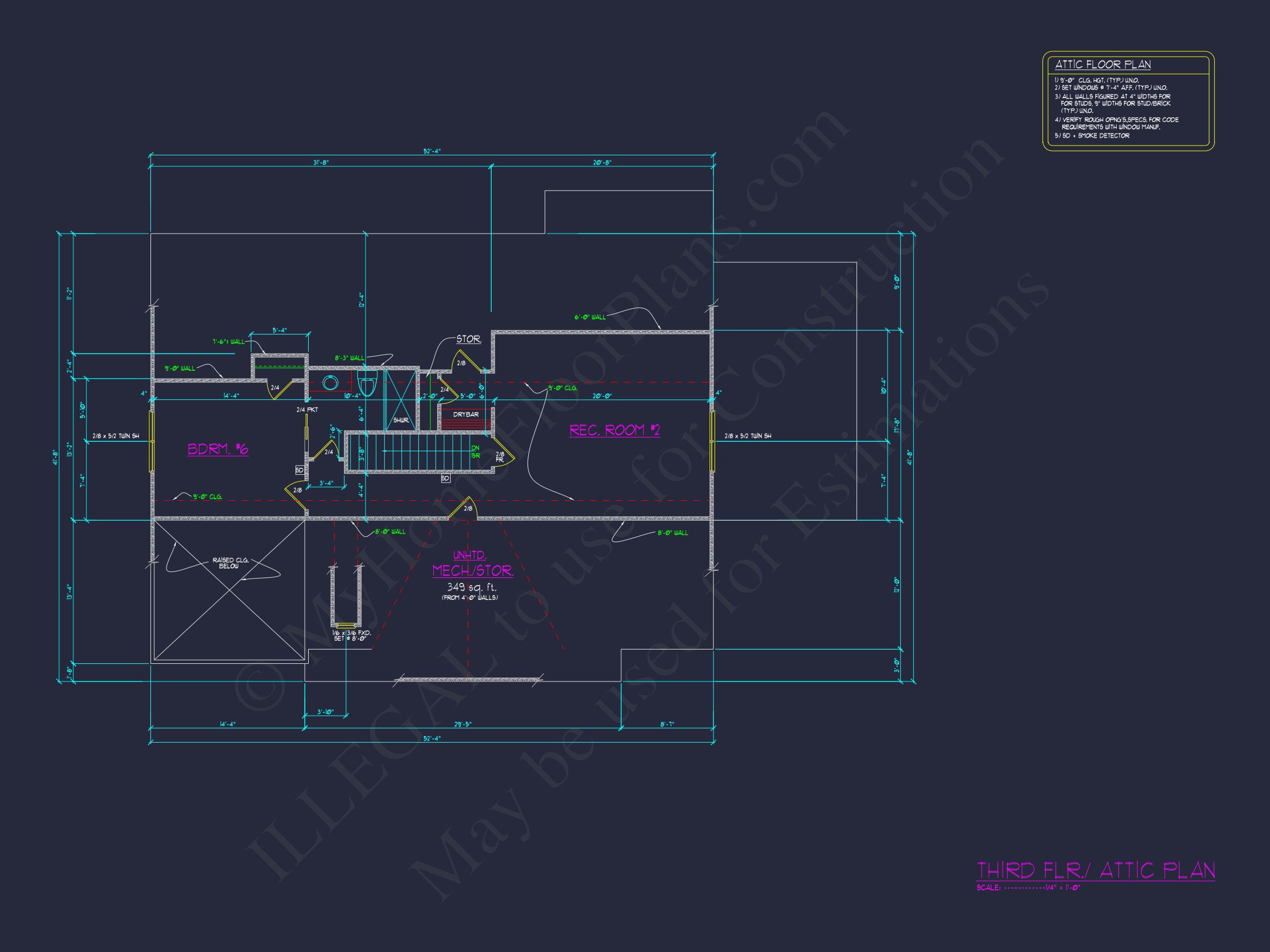 Impressive Modern Suburban house Floor Plan with CAD Design