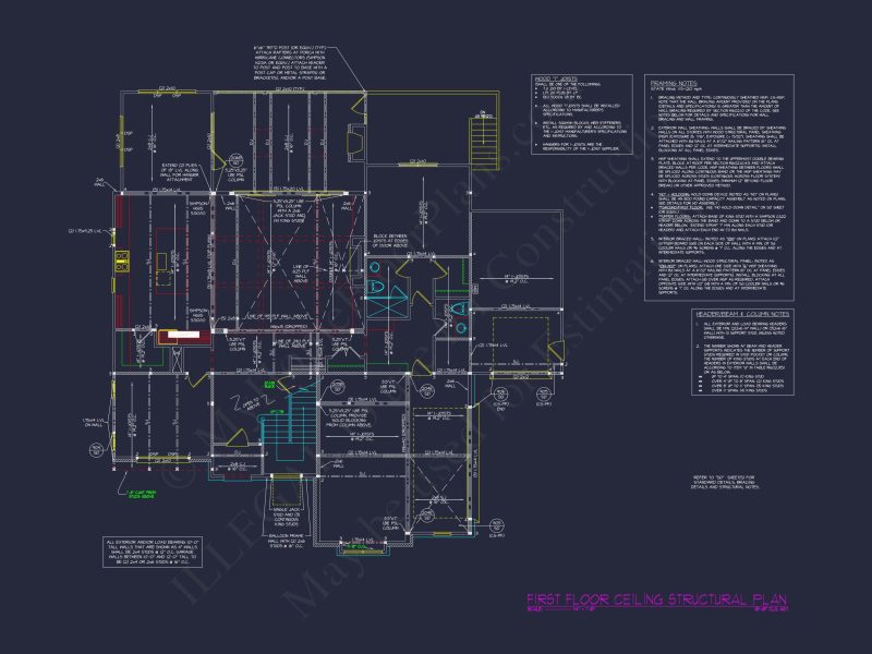 Impressive Modern Suburban house Floor Plan with CAD Design